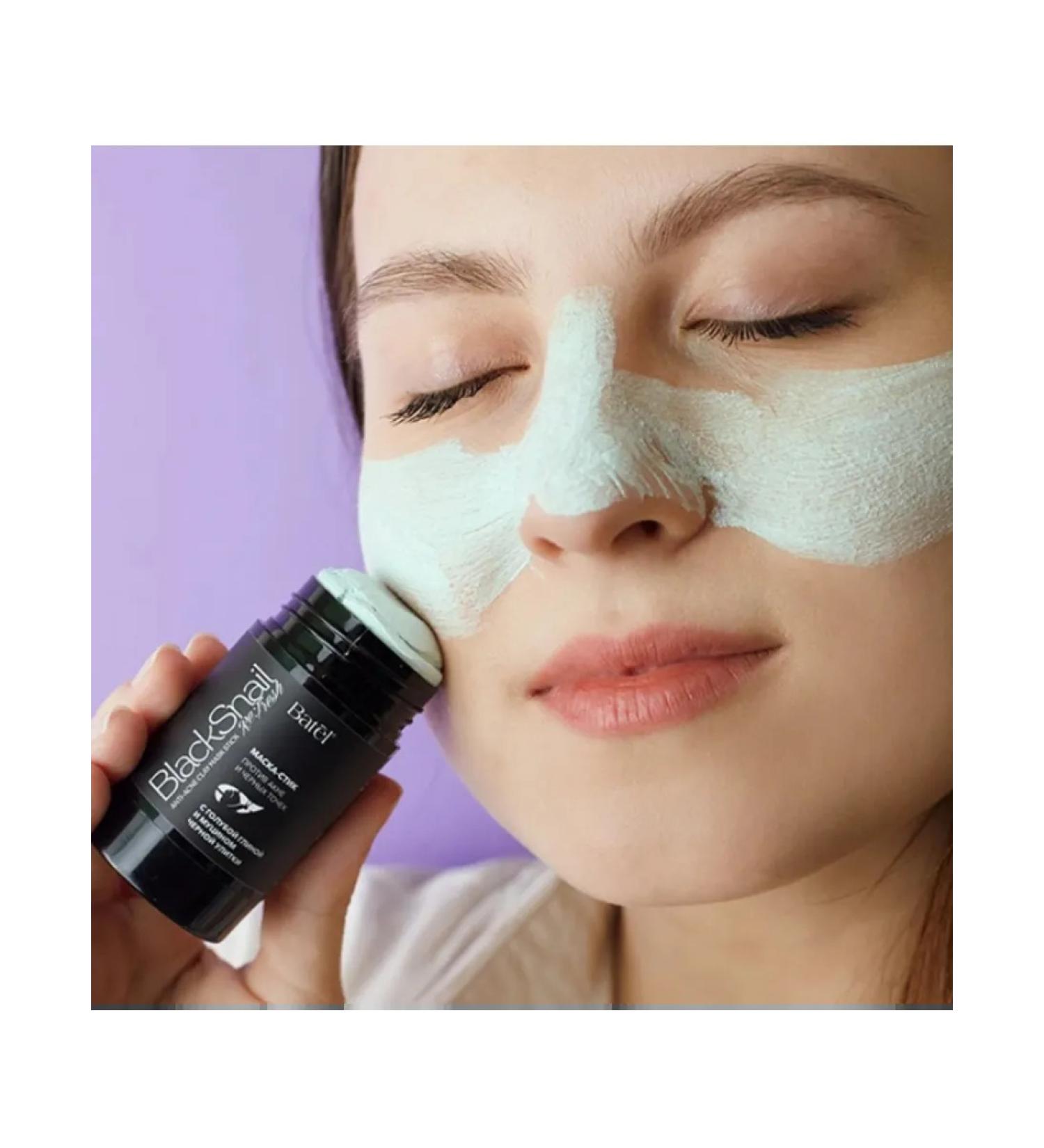 Mask-style against acne and black dots with blue clay - Buy Online on GoSupps.com