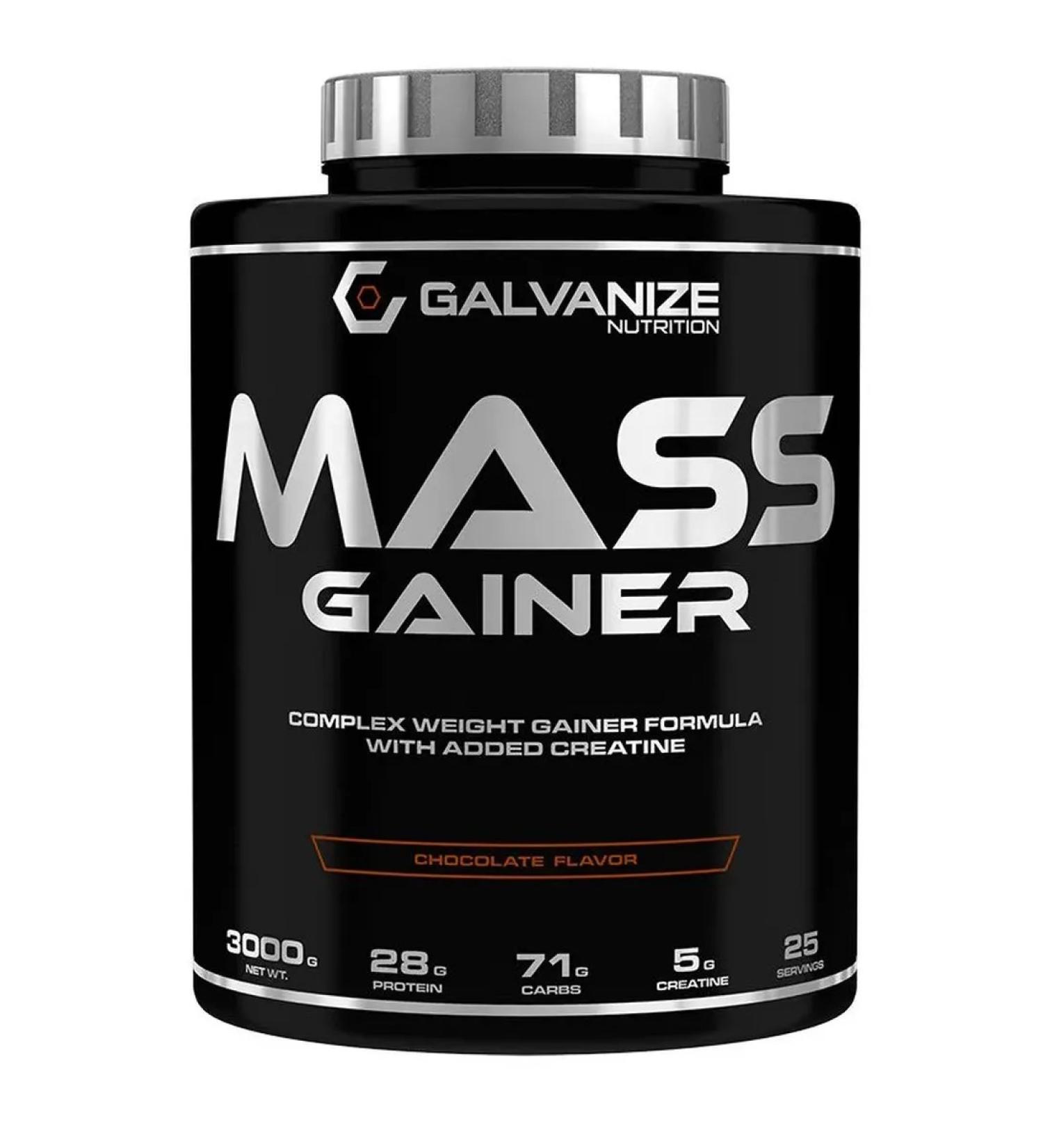 Galvanize Nutrition Gainer for a quick set of male mass 2 kg g mass