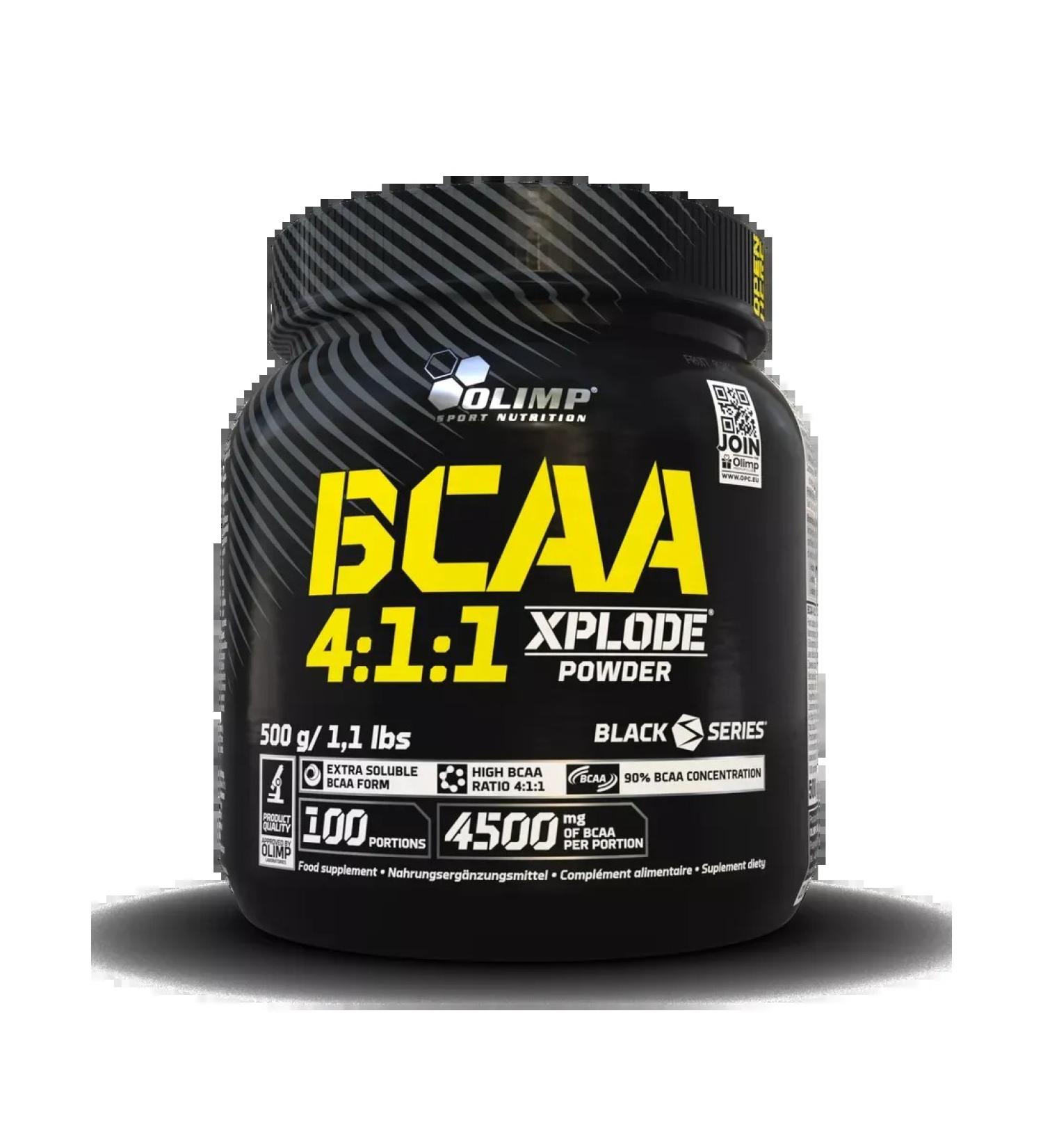 Olympus Amino acids 500 g BCAA 4 1 1 sportpit for men