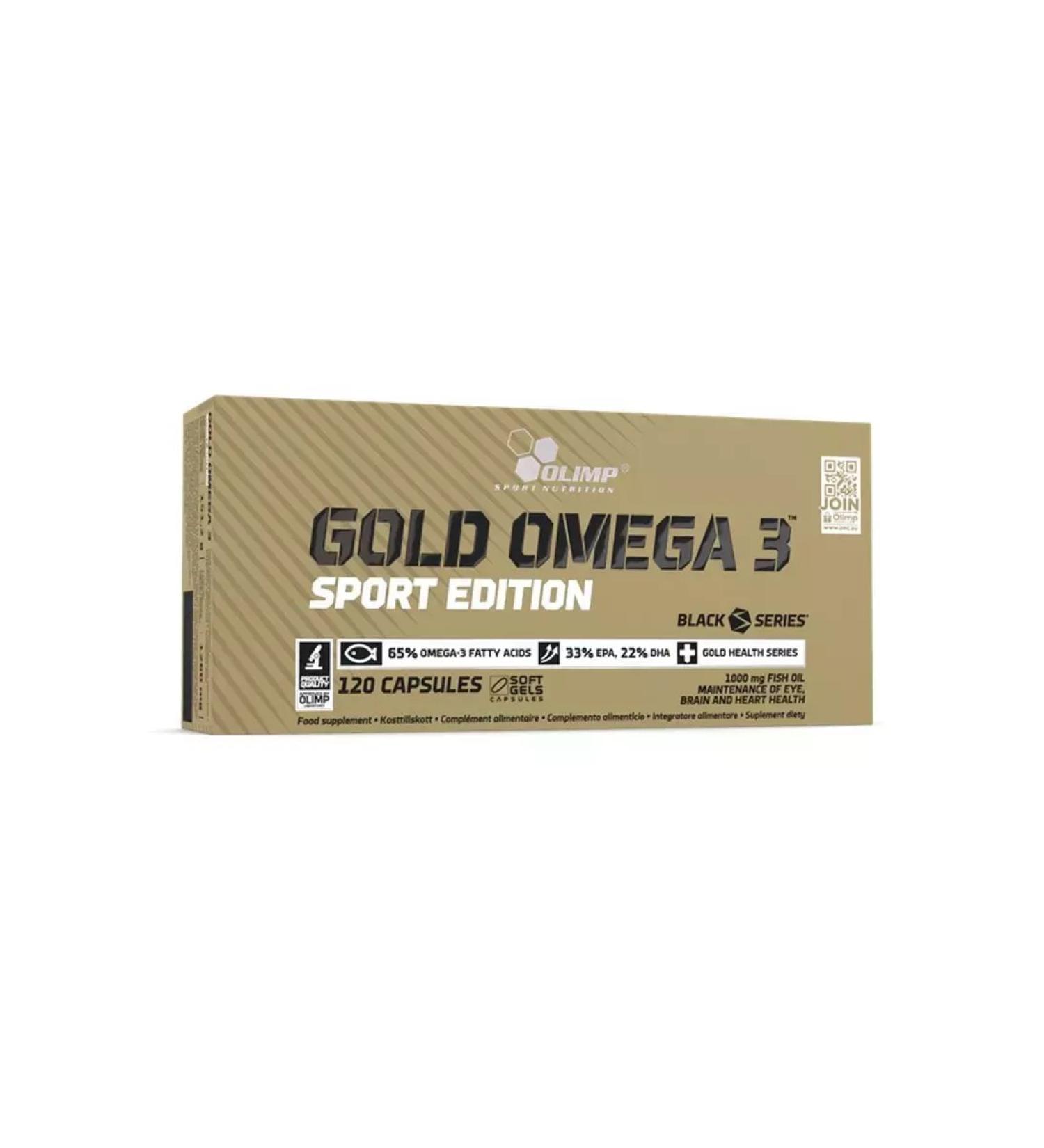 Olympus Diet Omega 3 capsules 120 pcs 1000 mg of fish oil