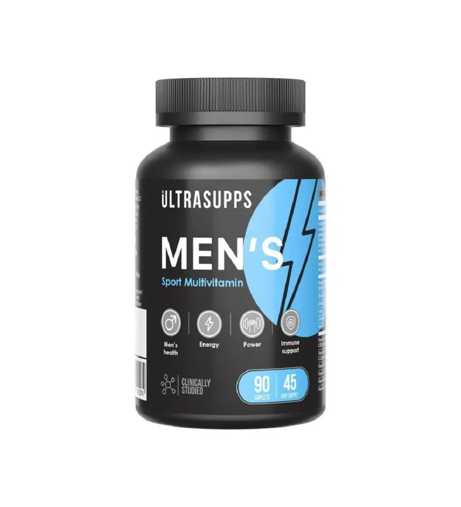 UltraSupps Vitamins for men Complex 90 capsules of dietary supplement