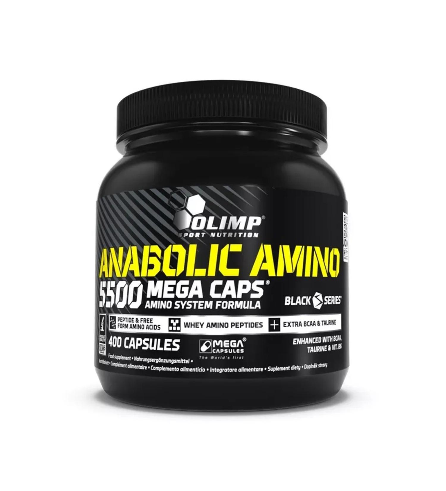 Olympus Amino acids complex 400 pcs Anabolic amino 5500 vitamins