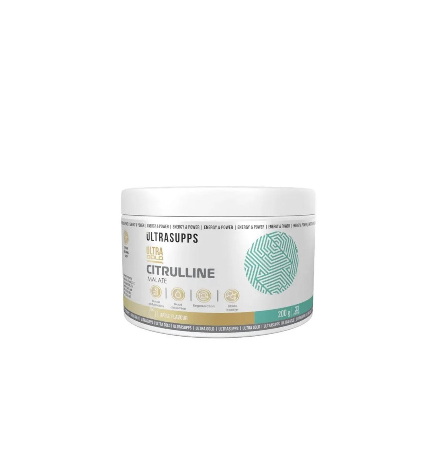 UltraSupps Citrullin Malat powder 200 g amino acids for sports