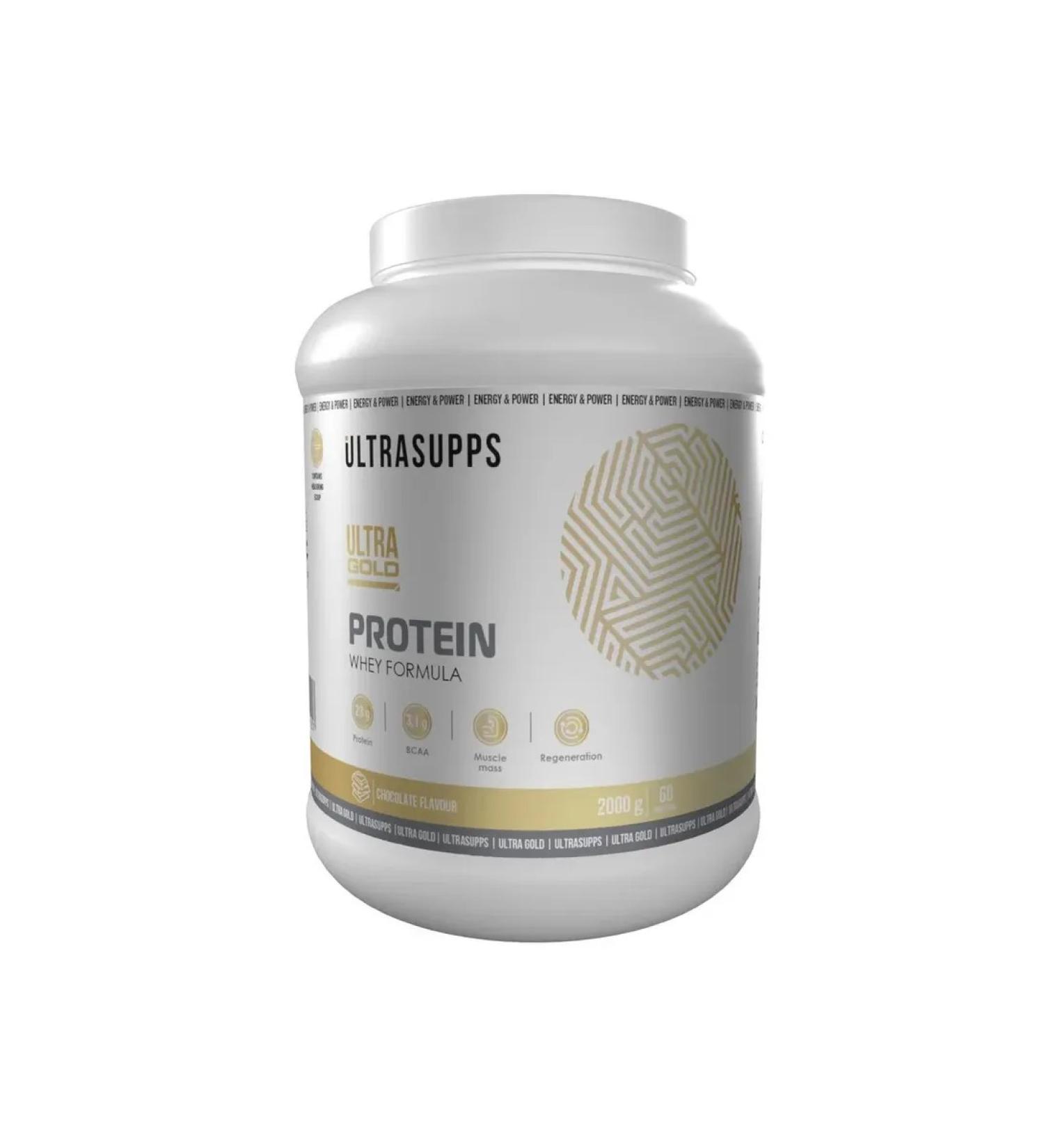 UltraSupps Wastein protein 2 kg Ultra Gold cocktail for weight loss