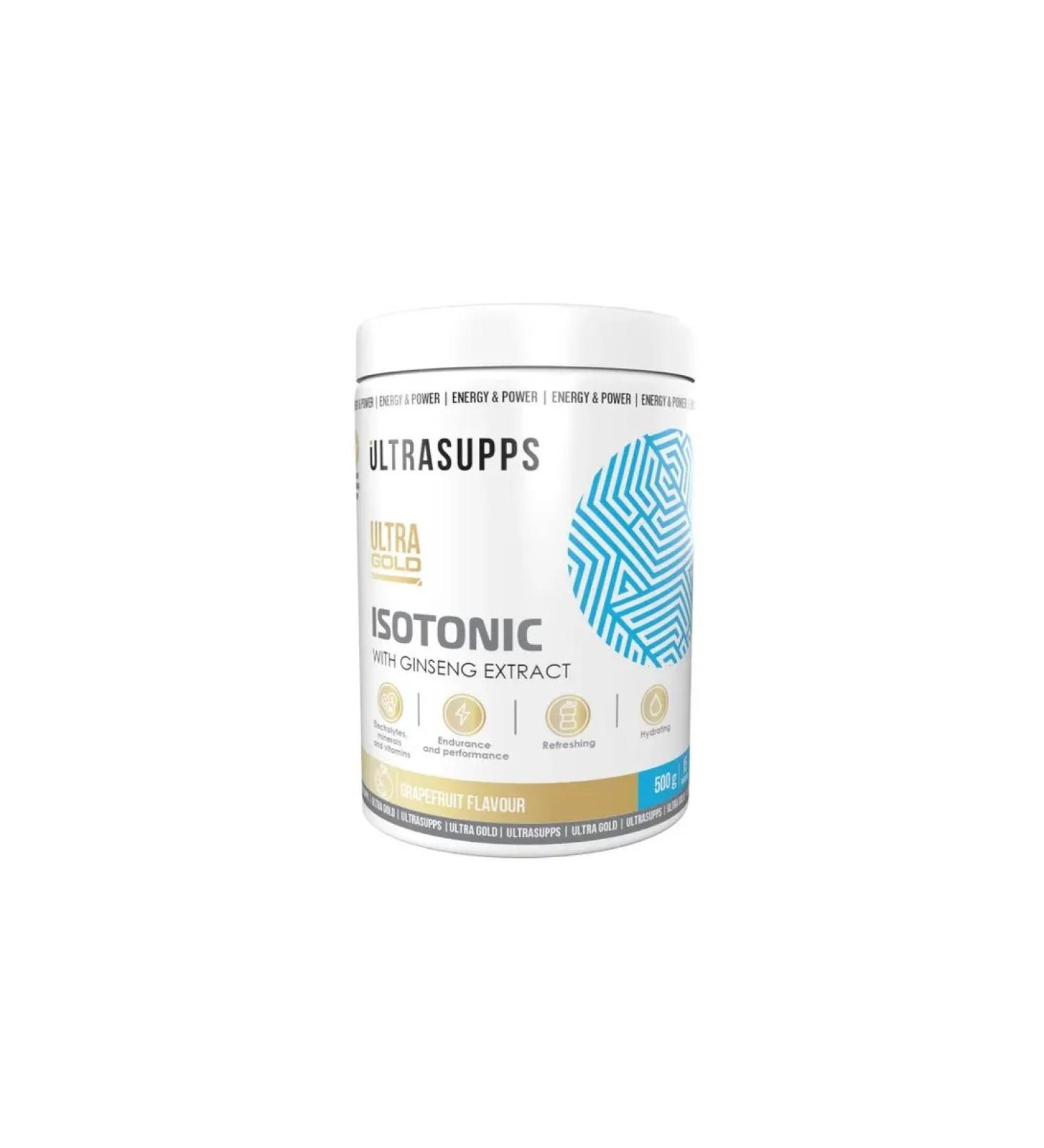 UltraSupps Isotonic sports powder 500 g for a mass gain