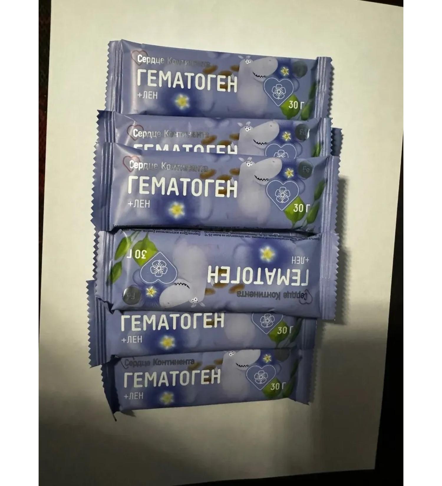 Heart of the Continent Hematogen + flax 30g 10pcs