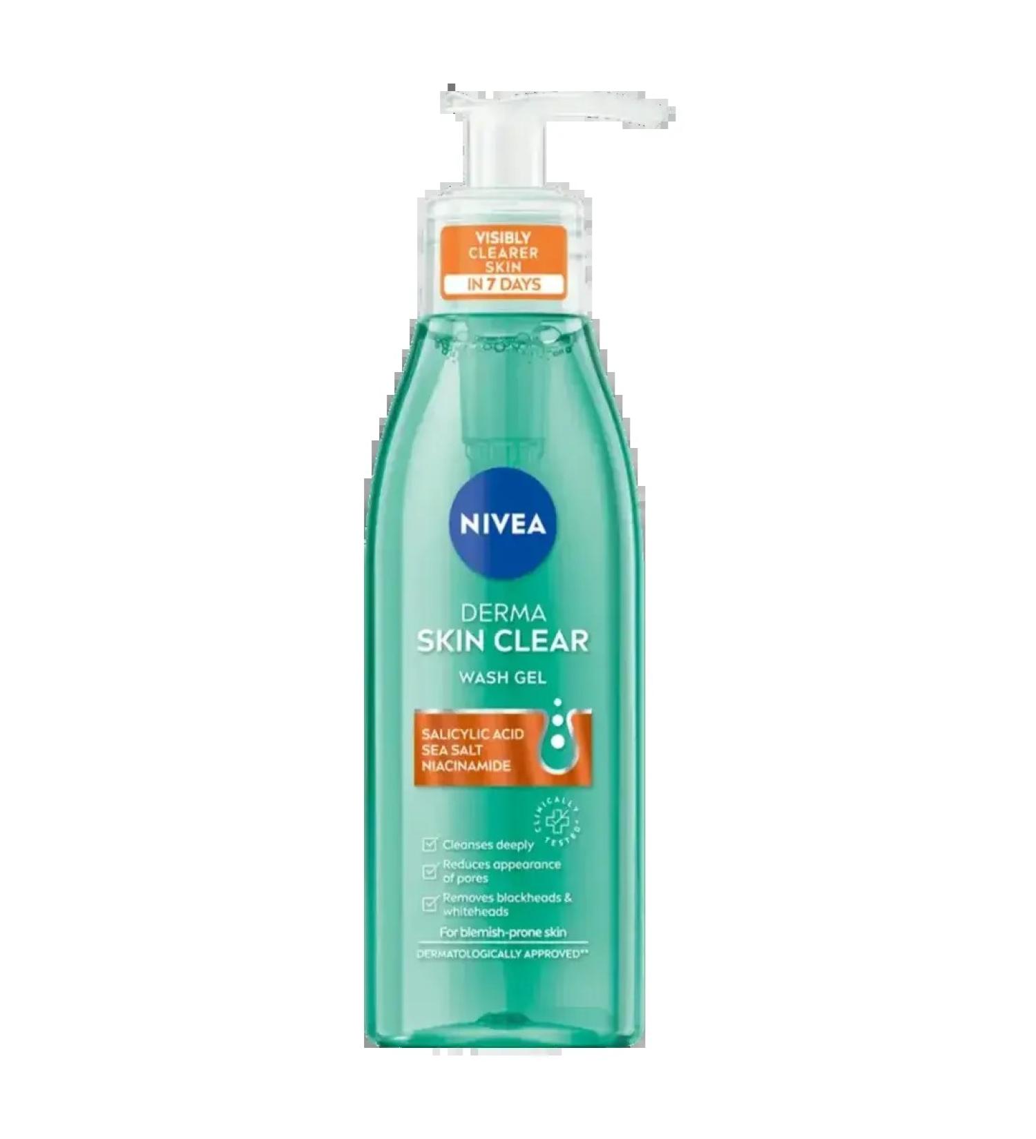 Nivea washing "Derma Skin Clear" 2pcs of 150 ml