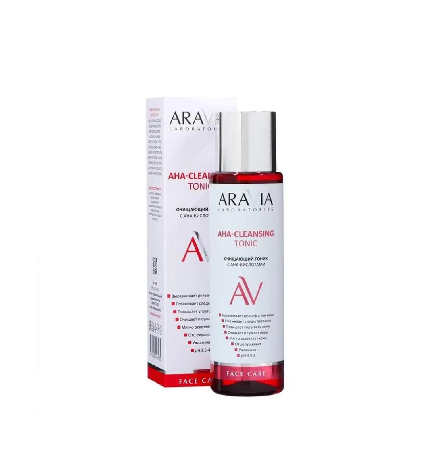 ARAVIA Laboratories face tonic with AHA acids - Buy Online on GoSupps.com