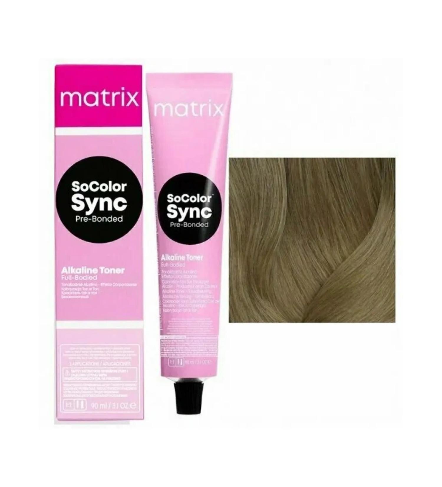 MATRIX Hair Cream without ammonia Color Sync 7na 90 ml - Buy Online on GoSupps.com