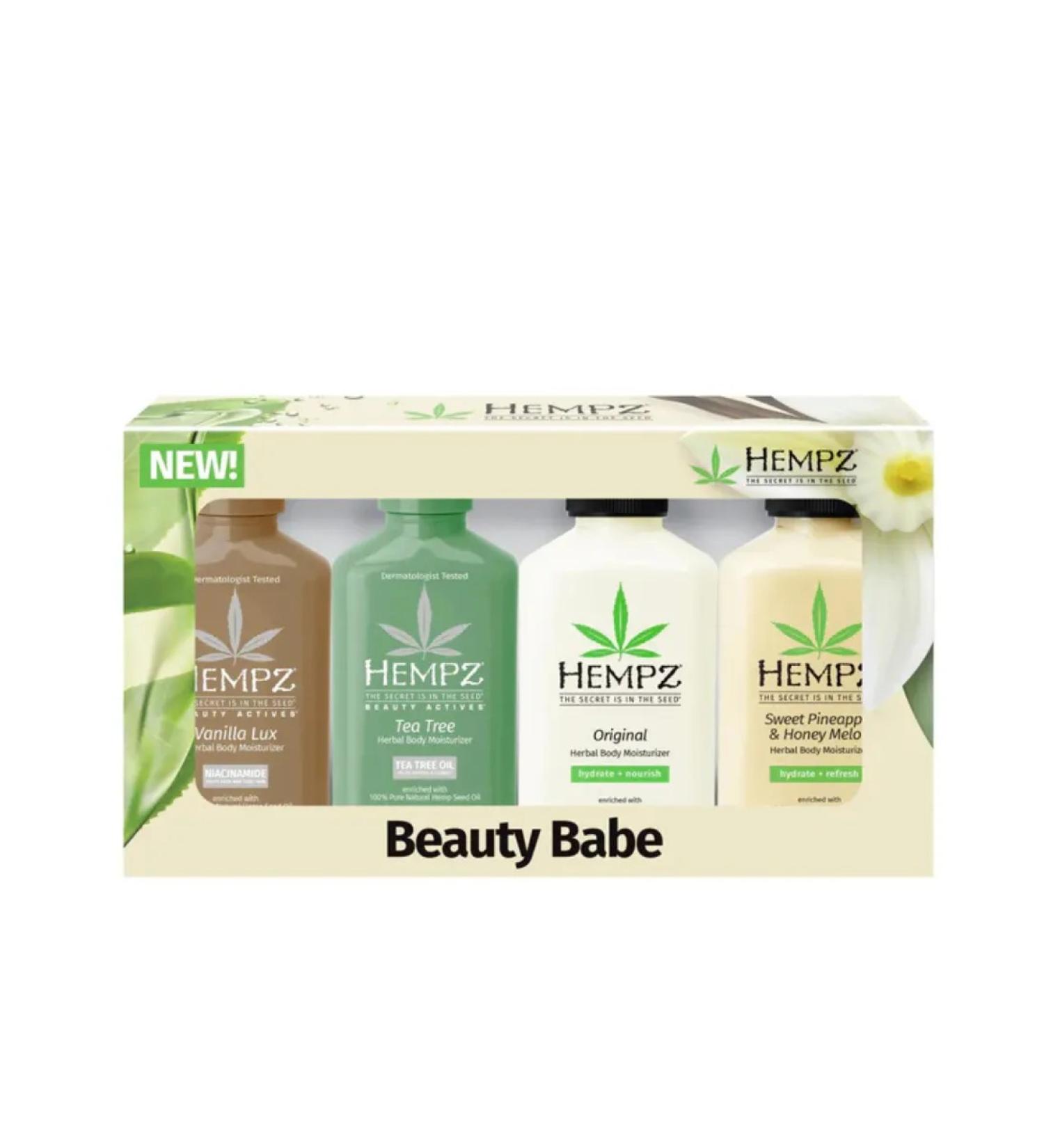 HEMPZ Mini-set of 4 fragrant lotions - Buy Online on GoSupps.com