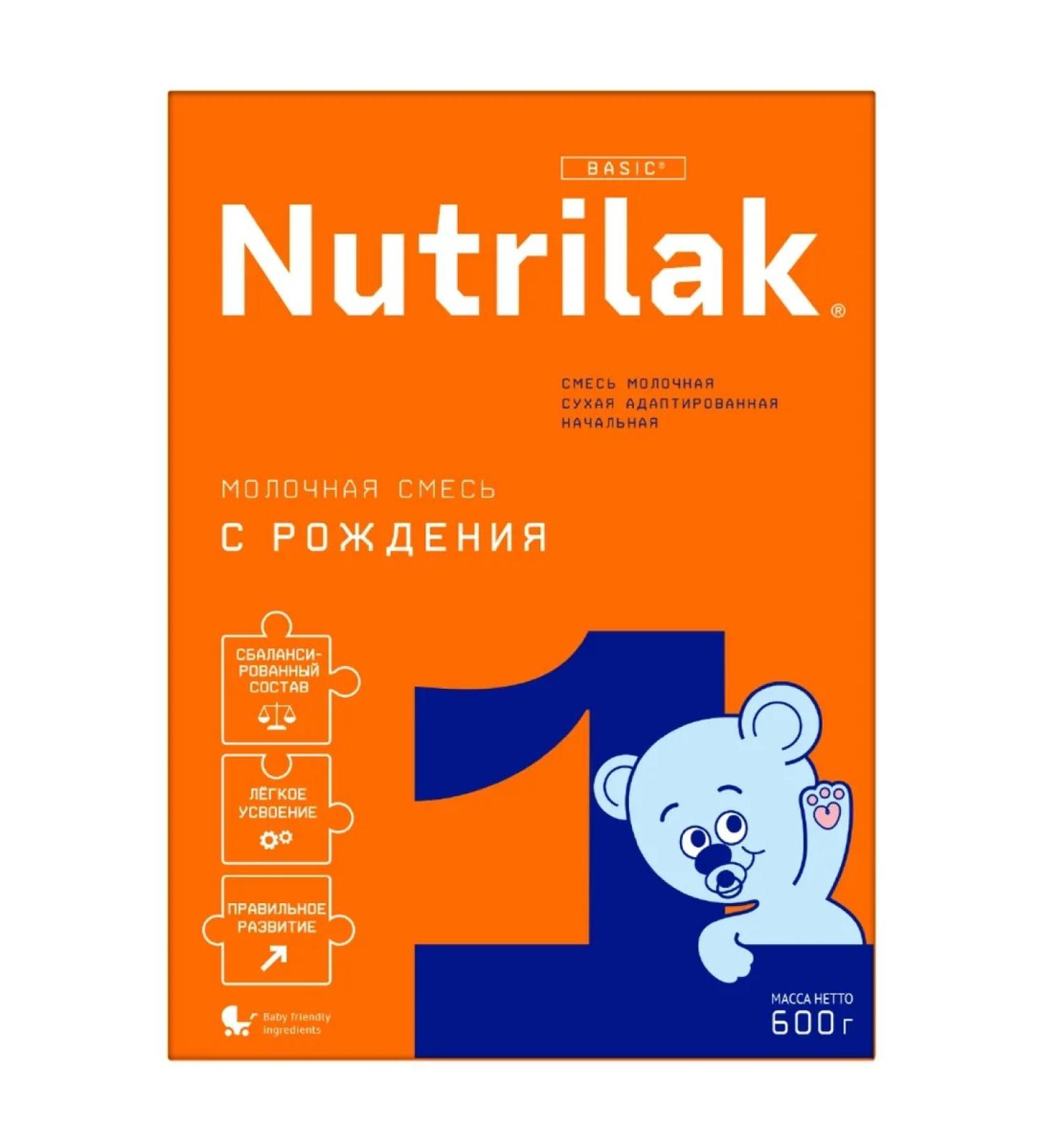 Nutrilak 1 mixture of children's dairy 600g