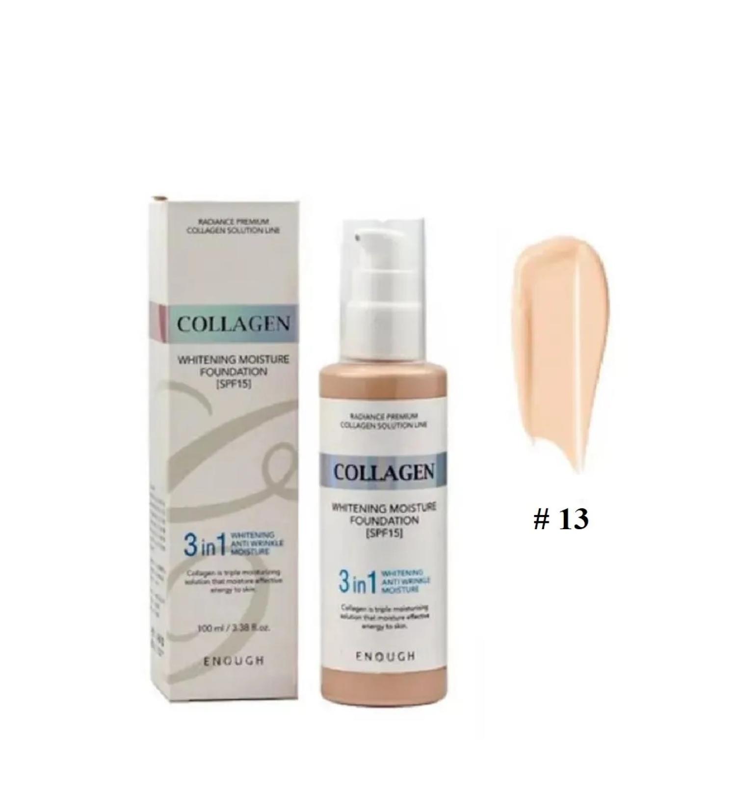 ENOUGH tone 13 tonal cream Collagen Whitening Moisture - Buy Online on GoSupps.com