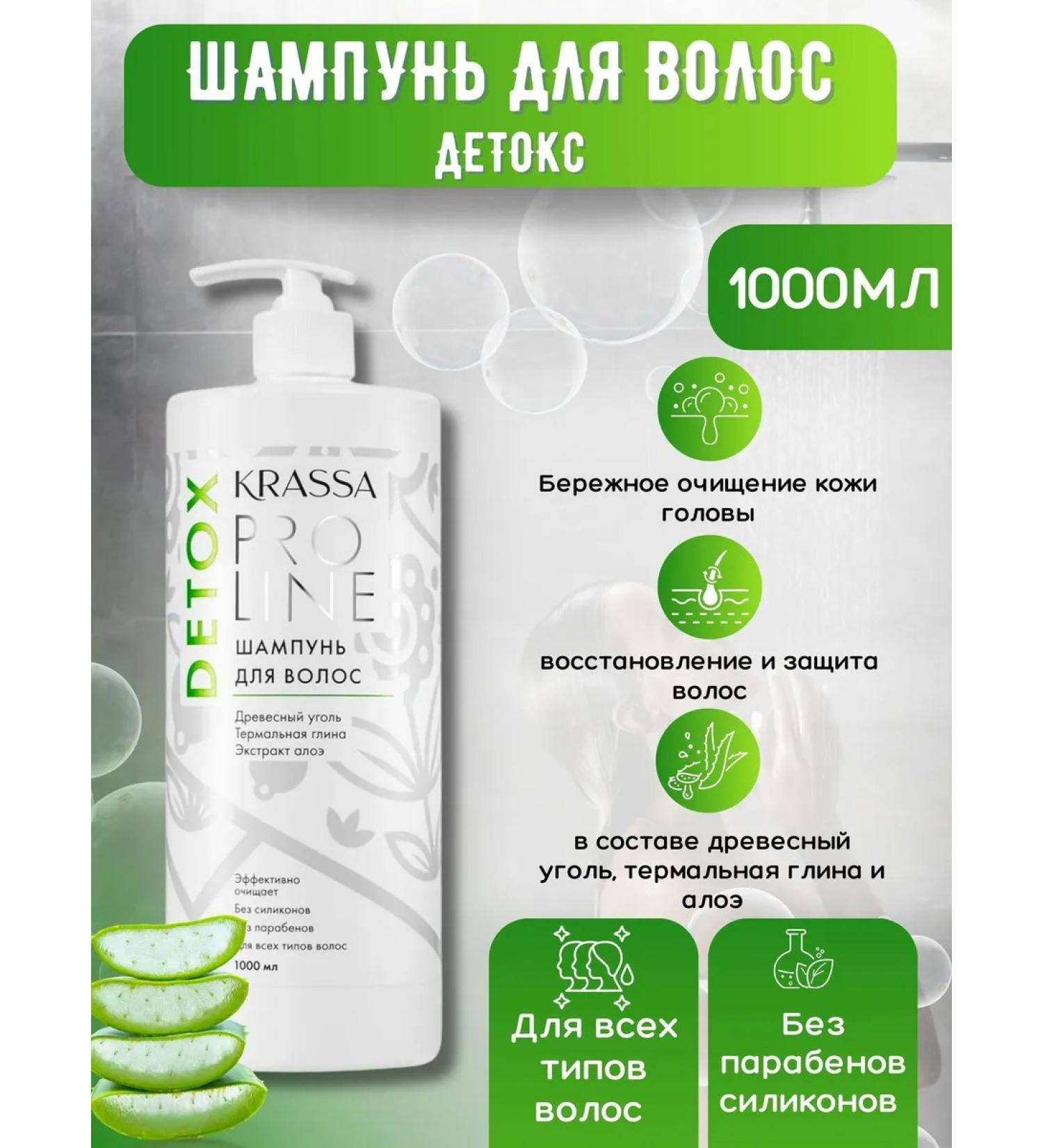 KRASSA Crassa Professional Detox Shampoo- Hair detox - Buy Online on GoSupps.com