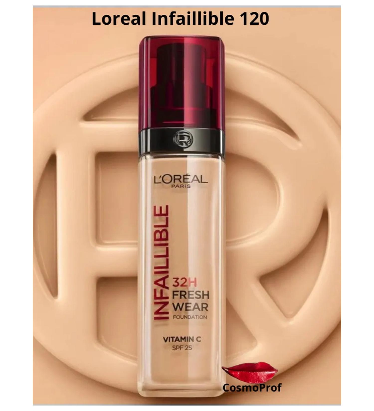 L'OREAL INFALILIBLE TONAL COMPLENT FREATION TOMA 120 - Buy Online on GoSupps.com