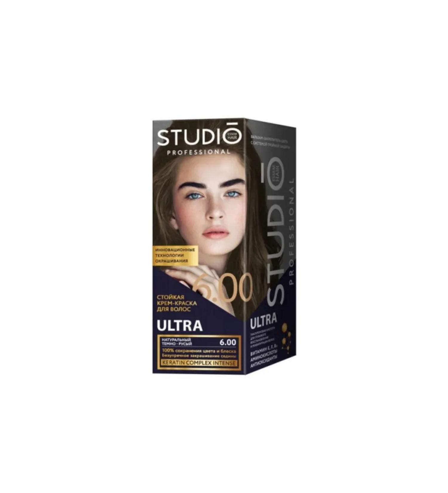 Studio Professional Ultra Hair dye naturally dark blond 6.00 1 pcs