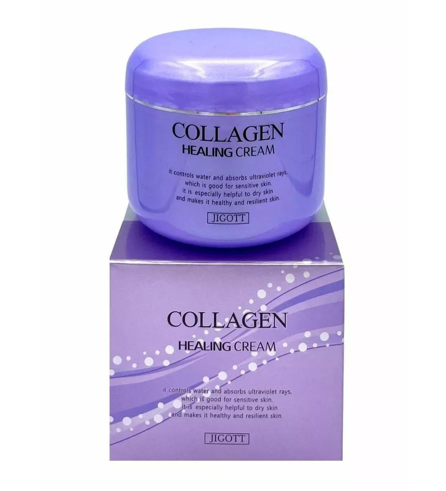 Jigott Face cream with collagen Healing - Buy Online on GoSupps.com