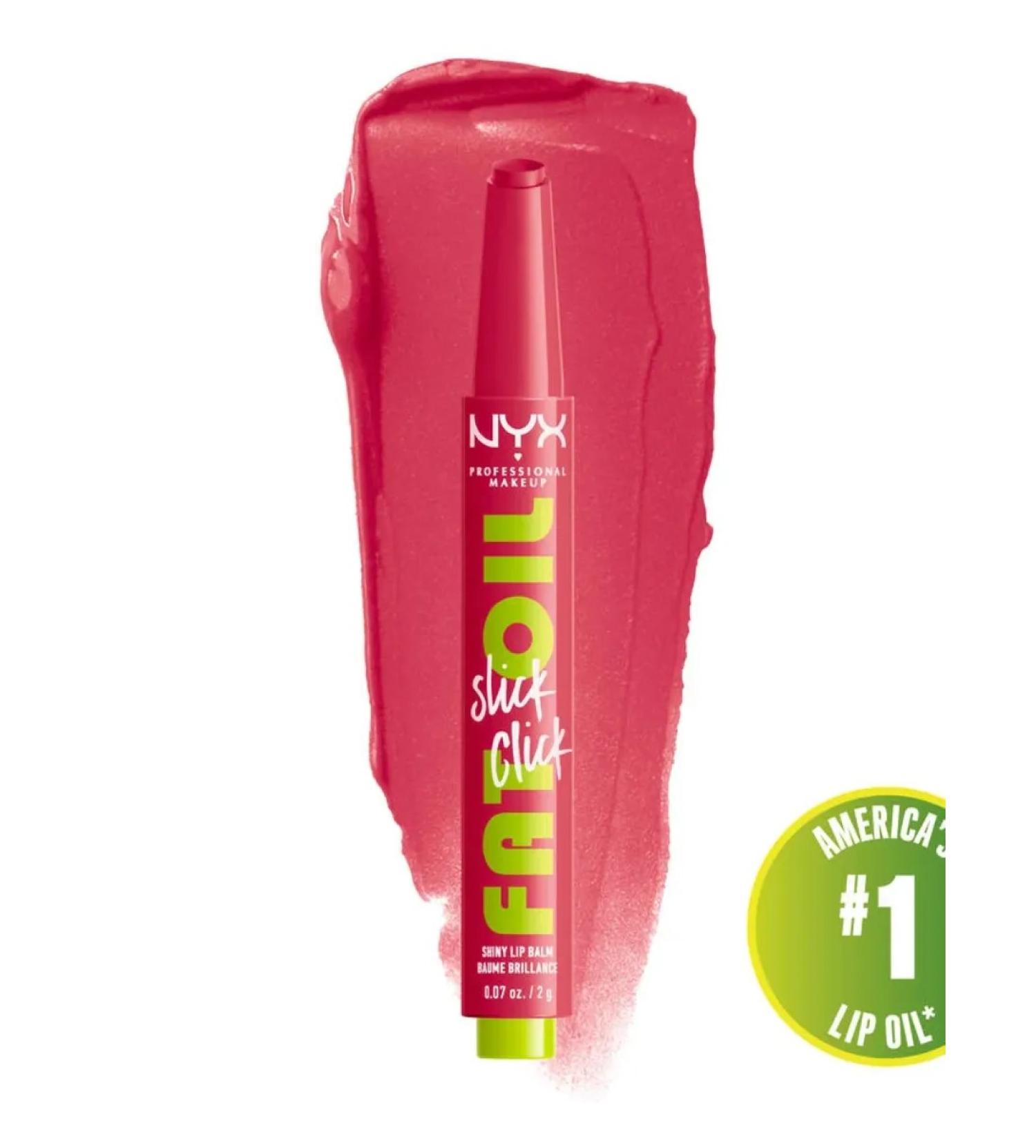 NYX Professional Makeup Fat Oil Slick Click 'Lip oil' 'Double Tap' ' - Buy Online on GoSupps.com