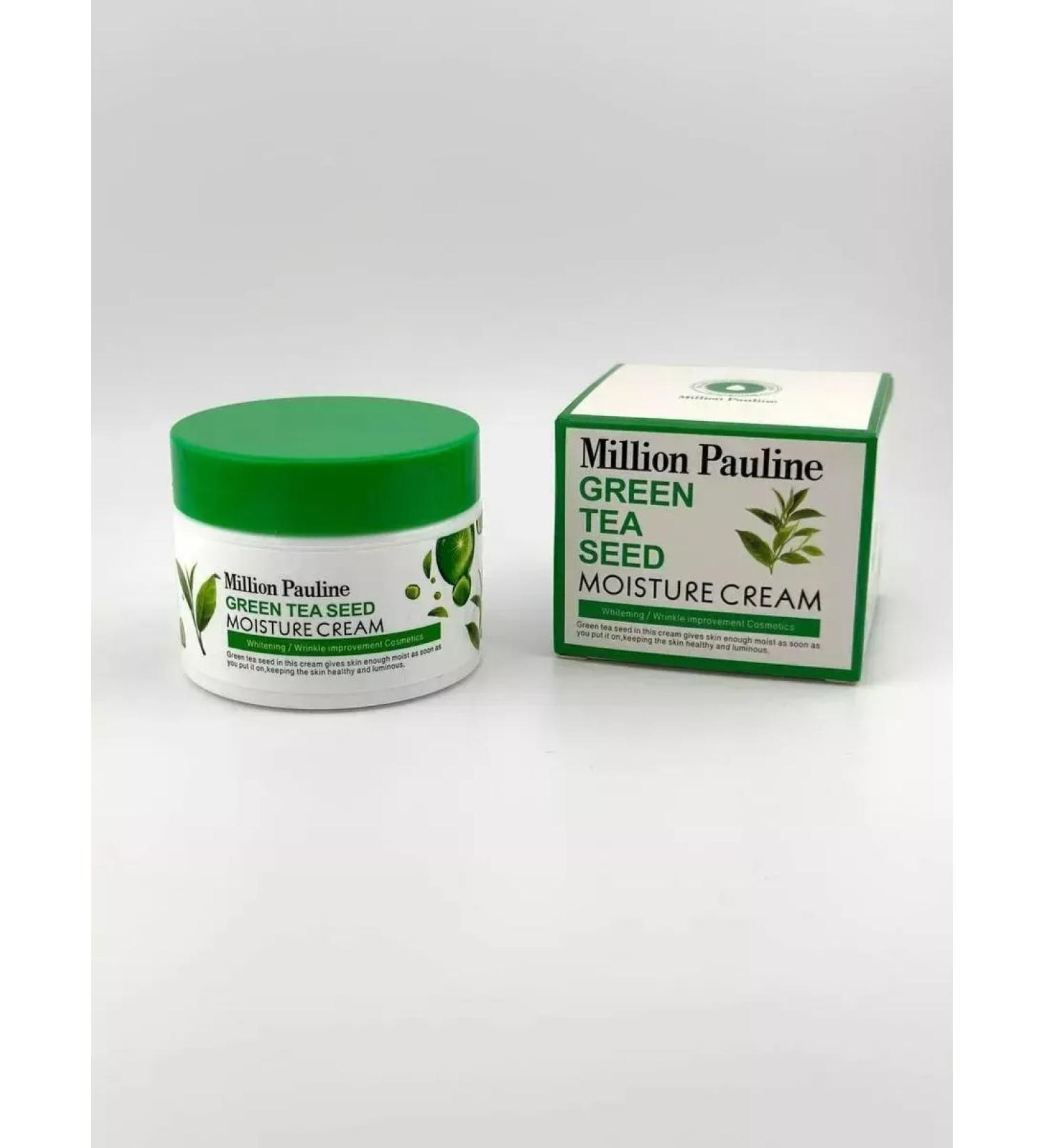 MILLION PAULINE Moisturizing and rejuvenating green tea cream - Buy Online on GoSupps.com