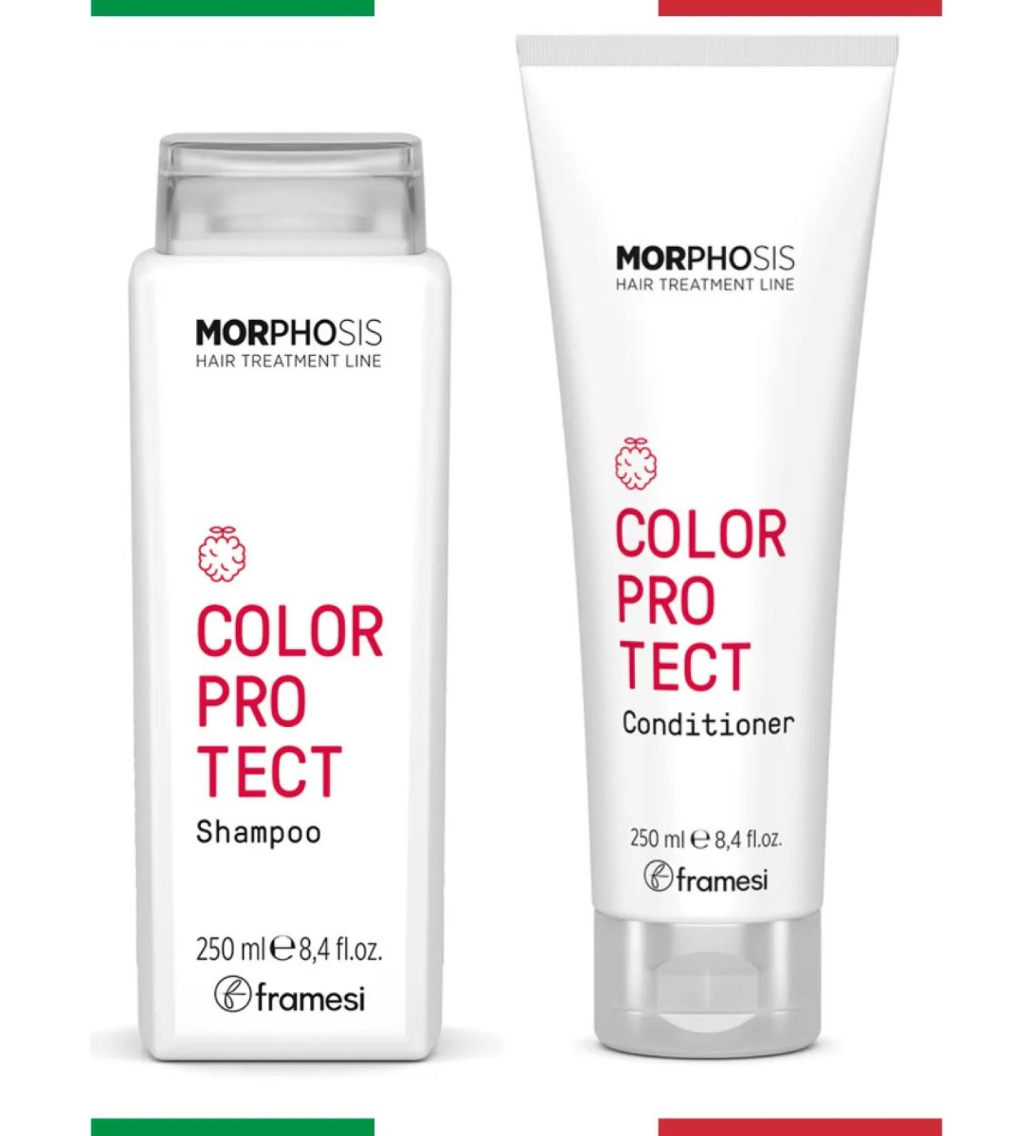 Framesi Set of shampoo and conditioner Morphosis Color 250 ml - Buy Online on GoSupps.com