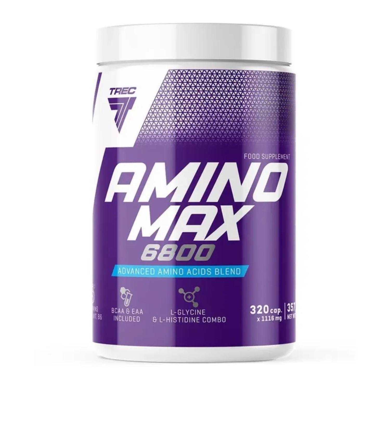 Trec Nutrition Complex amino acids Amino Max 6800 320 capsules