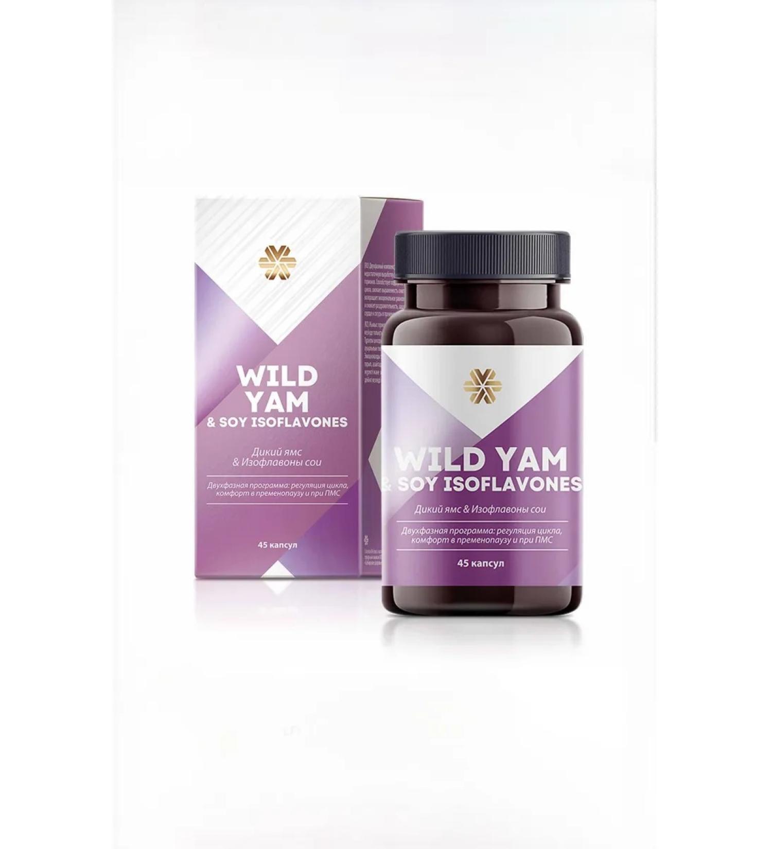 Health of Siberia Wild Yams isoflavon soy - Buy Online on GoSupps.com