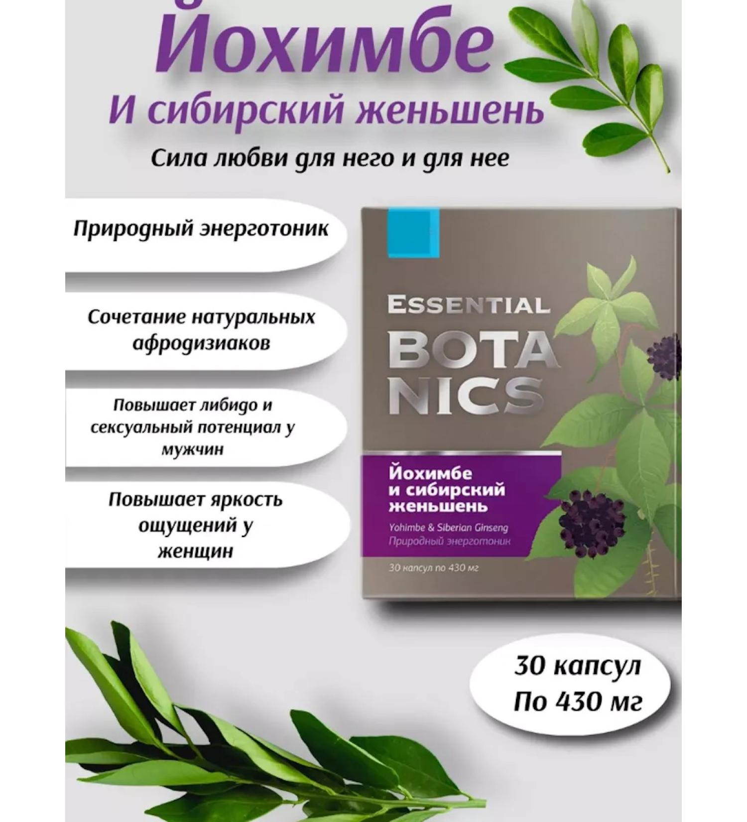 The power of Siberia is health Yochimbe and Siberian ginseng - Buy Online on GoSupps.com