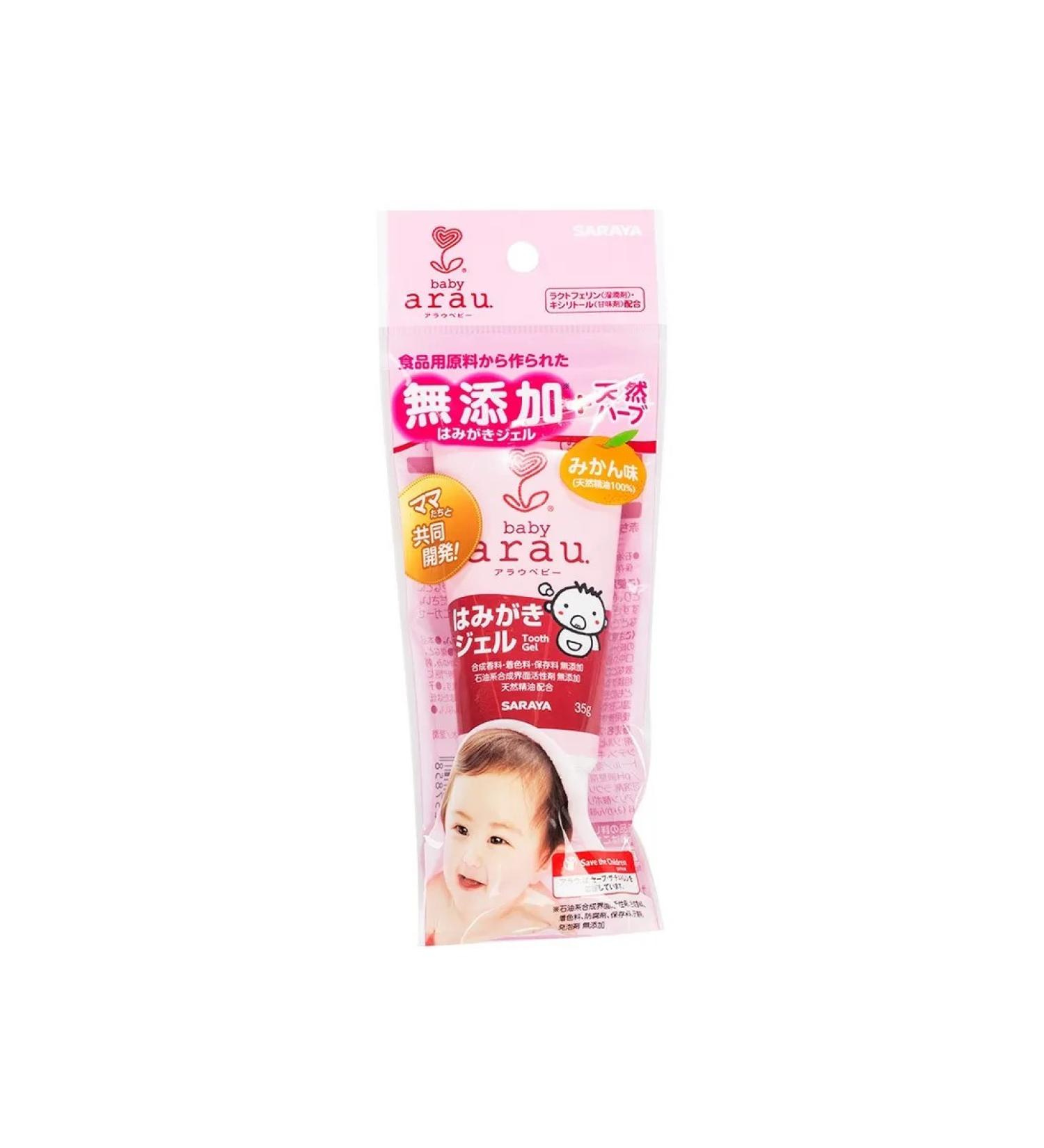 Arau Baby toothpaste-gel for babies natural 35 g