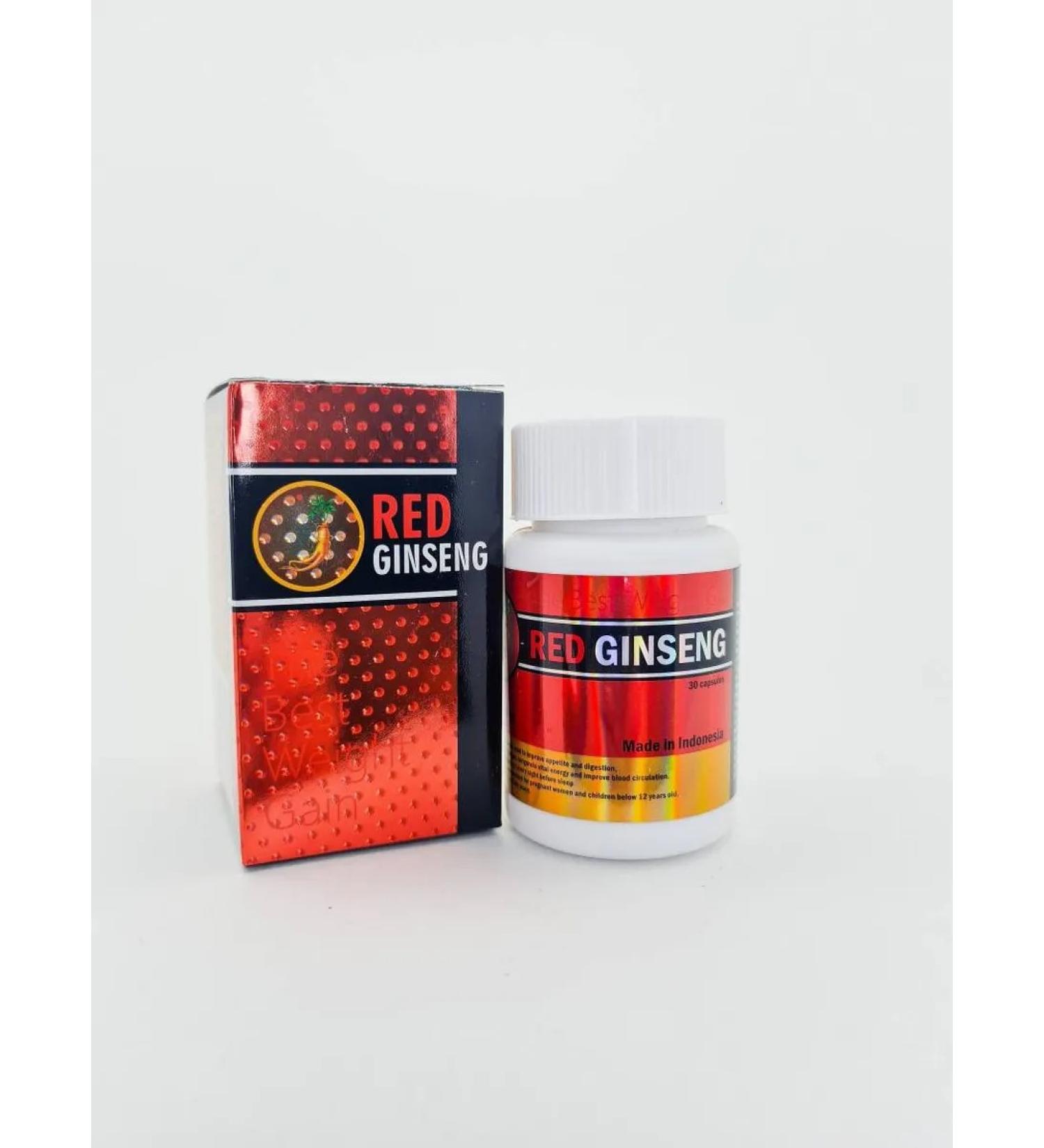  Red ginseng capsules for gaining weight and body weight - Buy Online on GoSupps.com