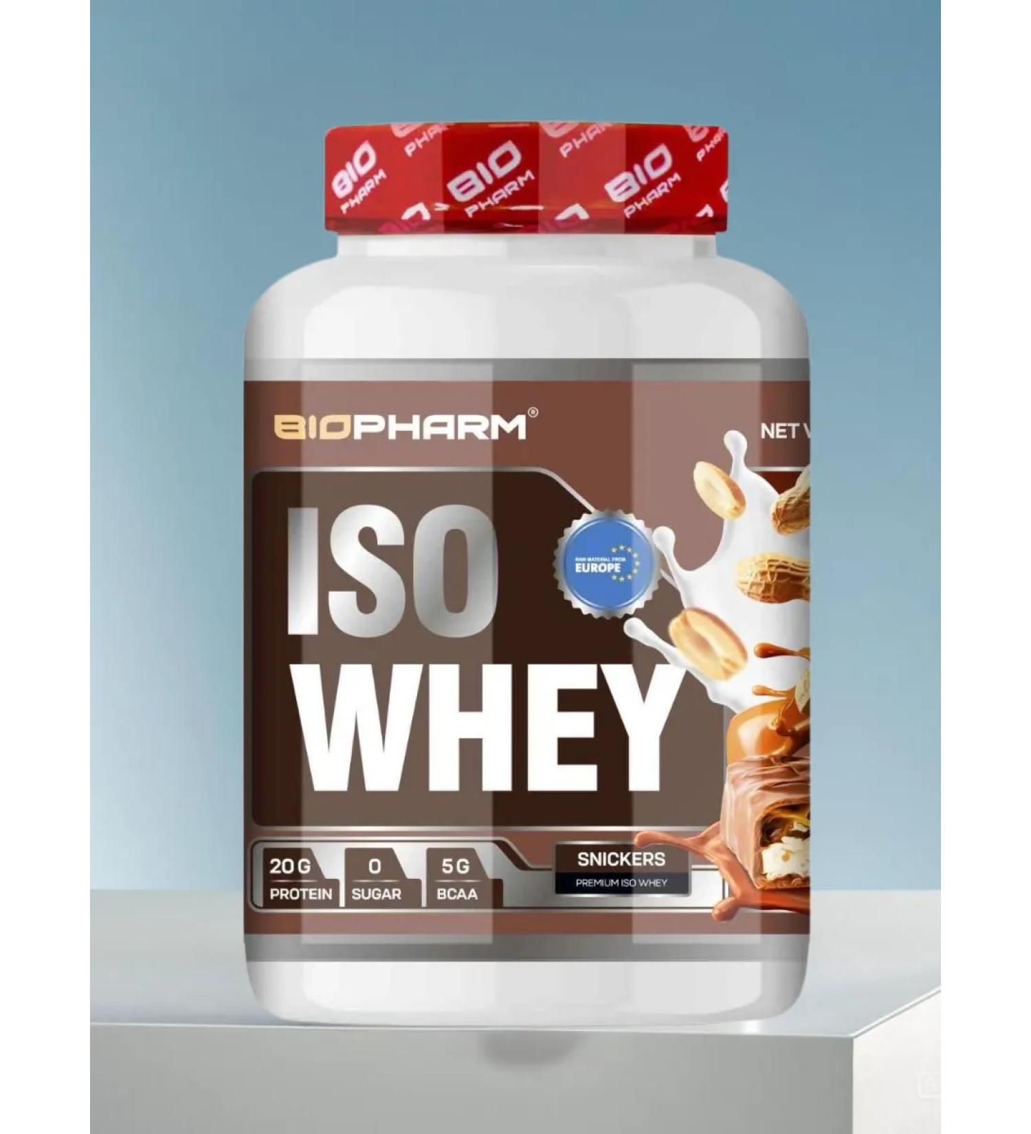 BioPharm Protein protein Premium ISO WHEY SCRONERS 1920
