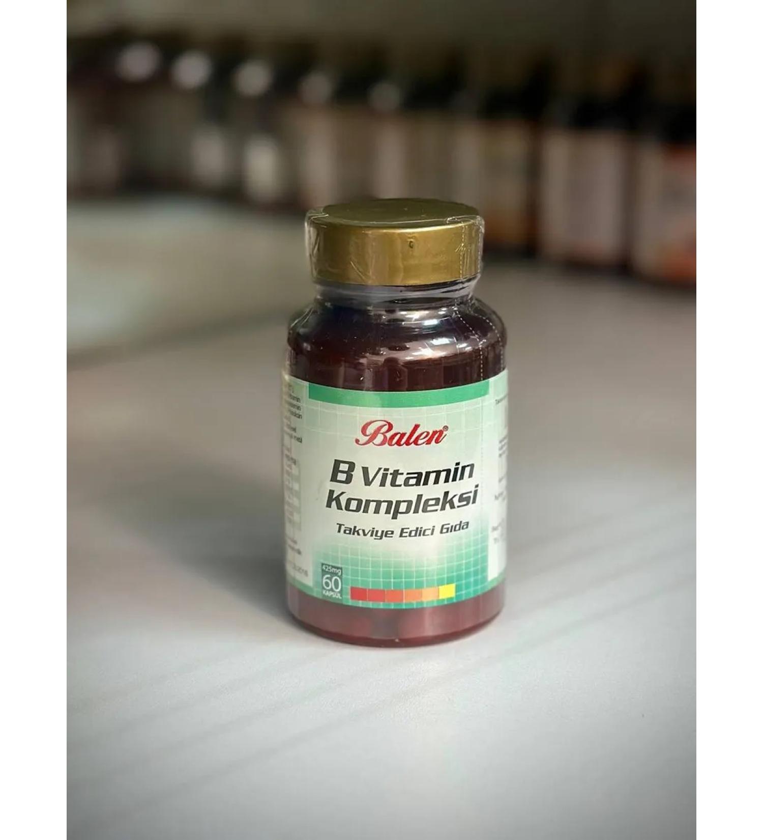 BalenTurkey Vitamins - B1 B2 B3 B5 B7 B12 - Complex - Buy Online on GoSupps.com