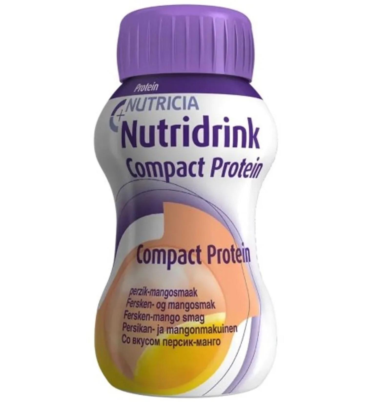 NUTRIDRINK compact protein peach mango n4 125ml