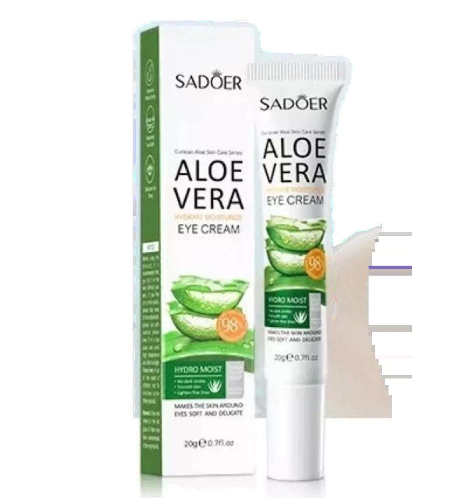 sadoer Moisturizer for skin around the eyes with scarlet faith