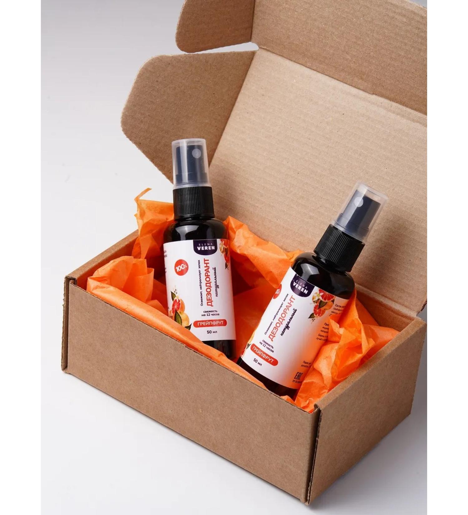 Elena Veren Deodorant natural grapefruit 2 pcs set - Buy Online on GoSupps.com