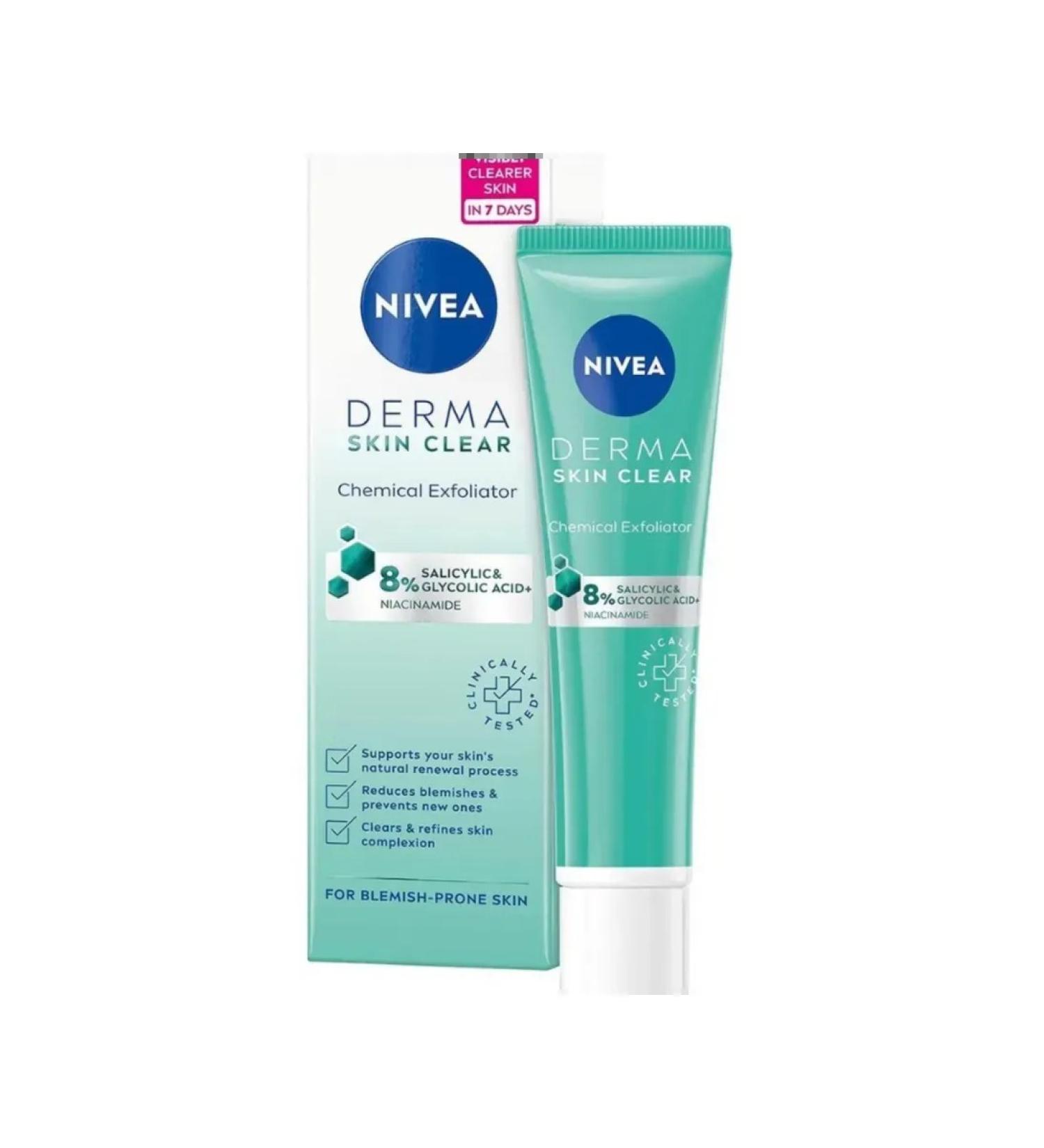 NIVEA Facial Piling Dermma Skin Clear 40 ml