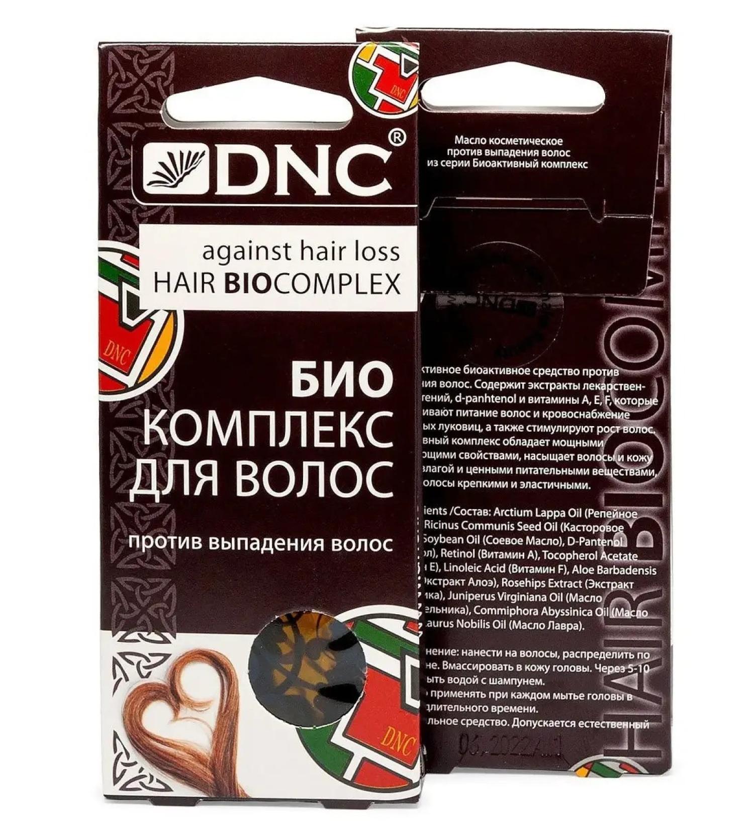 DNC Anti-Hair Loss Biocomplex. Set of 2 (2 x 3 x 15 ml) - Buy Online on GoSupps.com