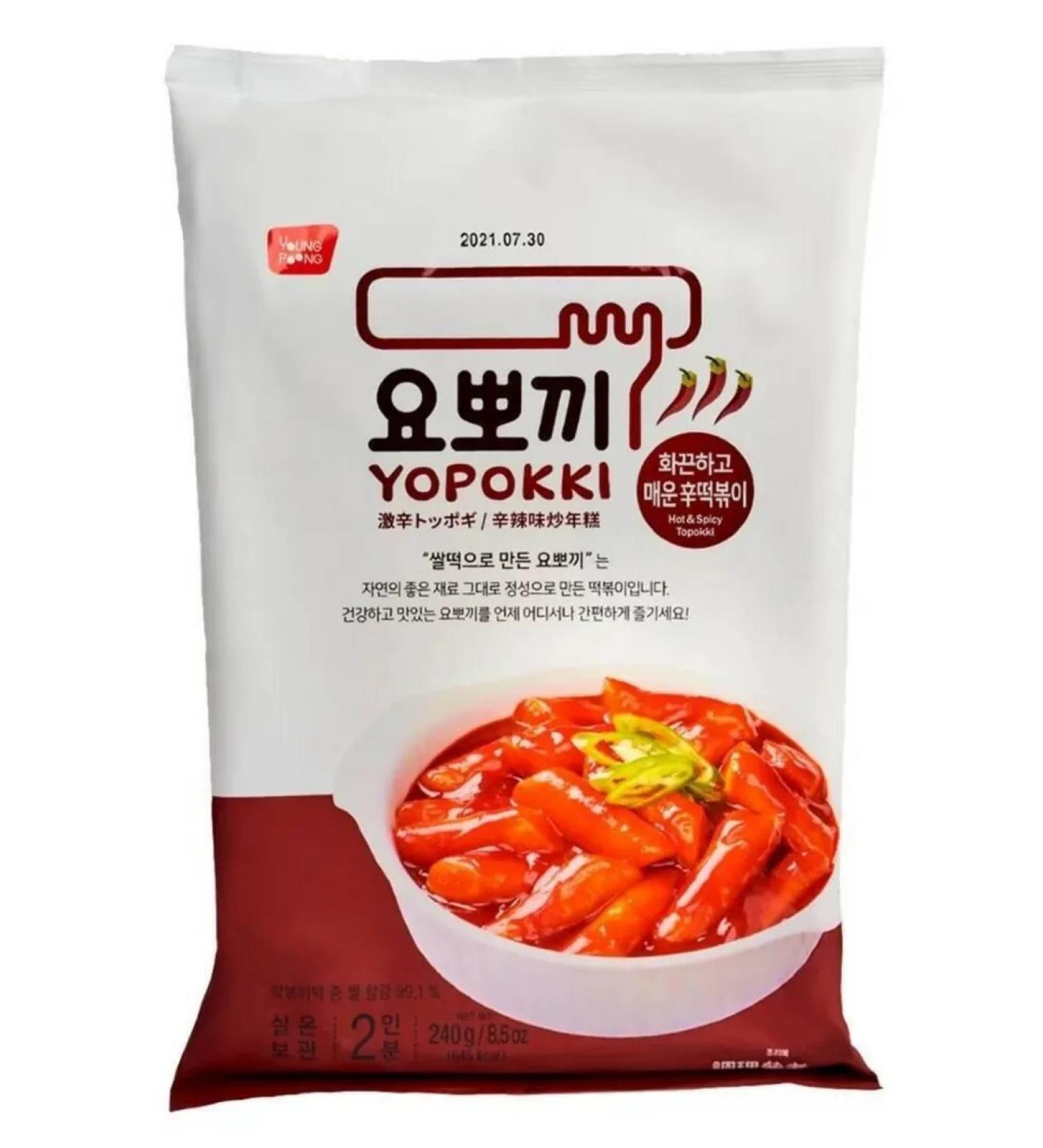 YOPOKKI Rice sticks of tokopecks are acute-spicy 240 g - Buy Online on GoSupps.com