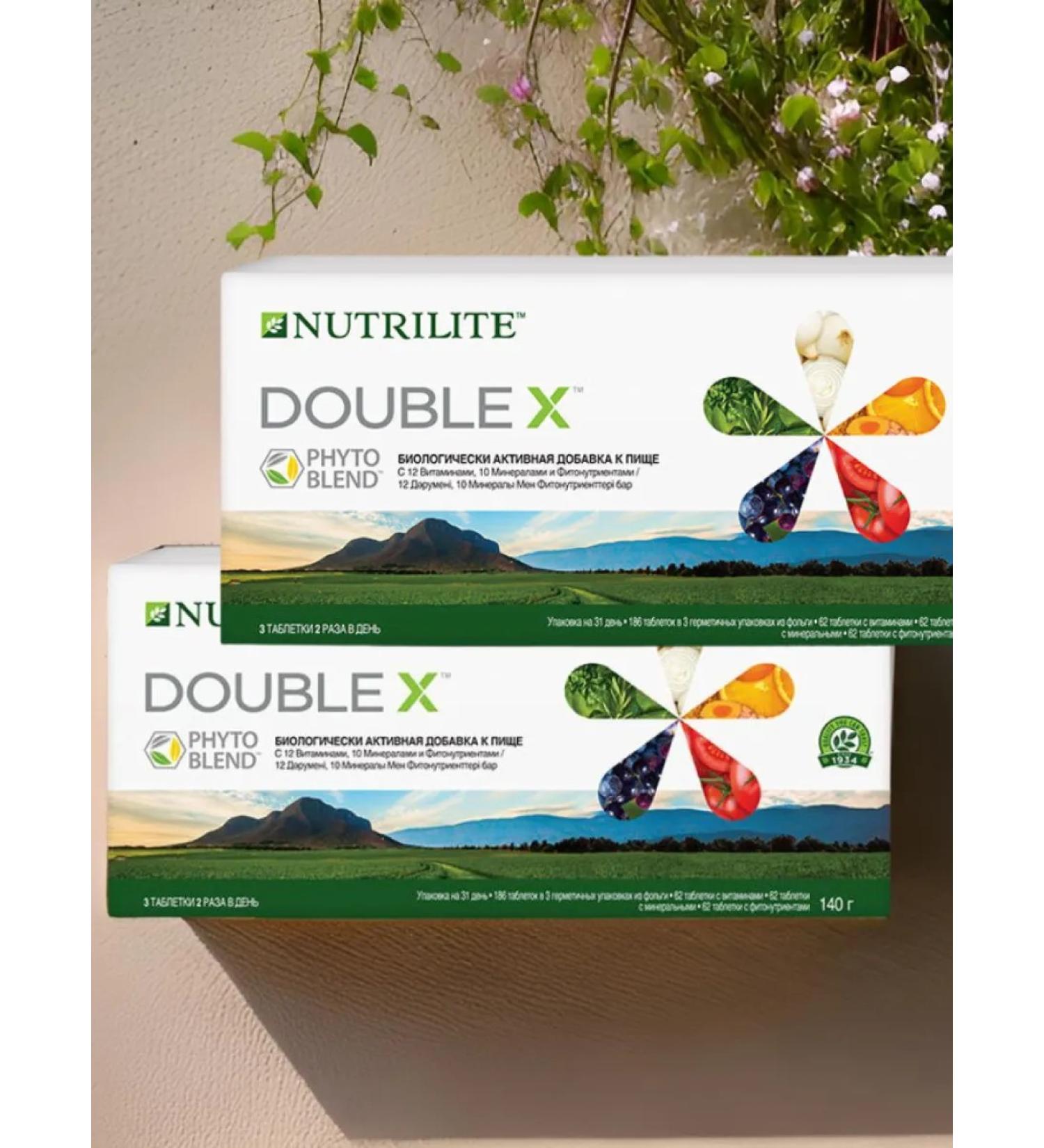 AMWAY Double X with vitamins minerals 372 tab for 62 days - Buy Online on GoSupps.com