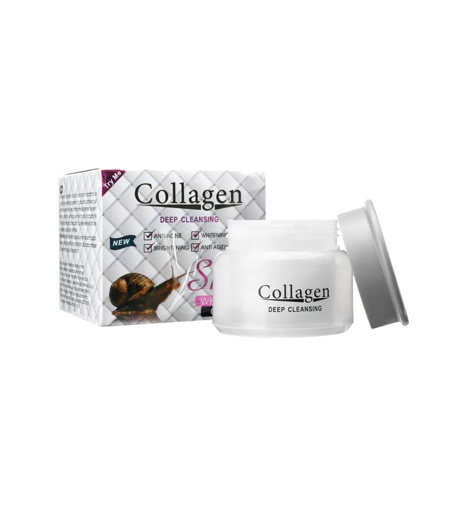 COLLAGEN Moisturizing face cream Snail Whitening Cream - Buy Online on GoSupps.com