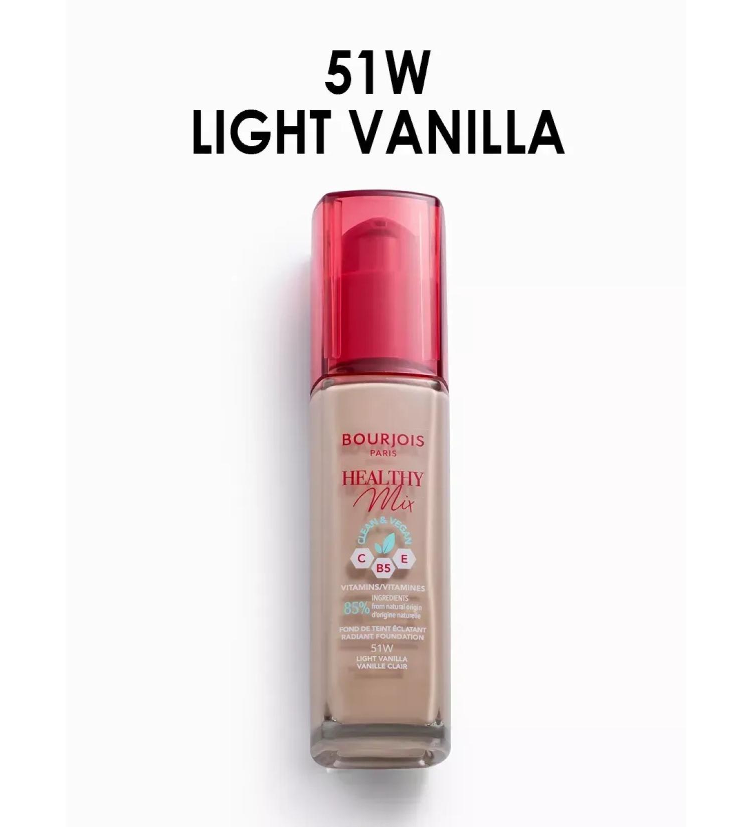 Bourjois Healthy Mix Foundation Tonal Face Cream Tone 51 - Buy Online on GoSupps.com