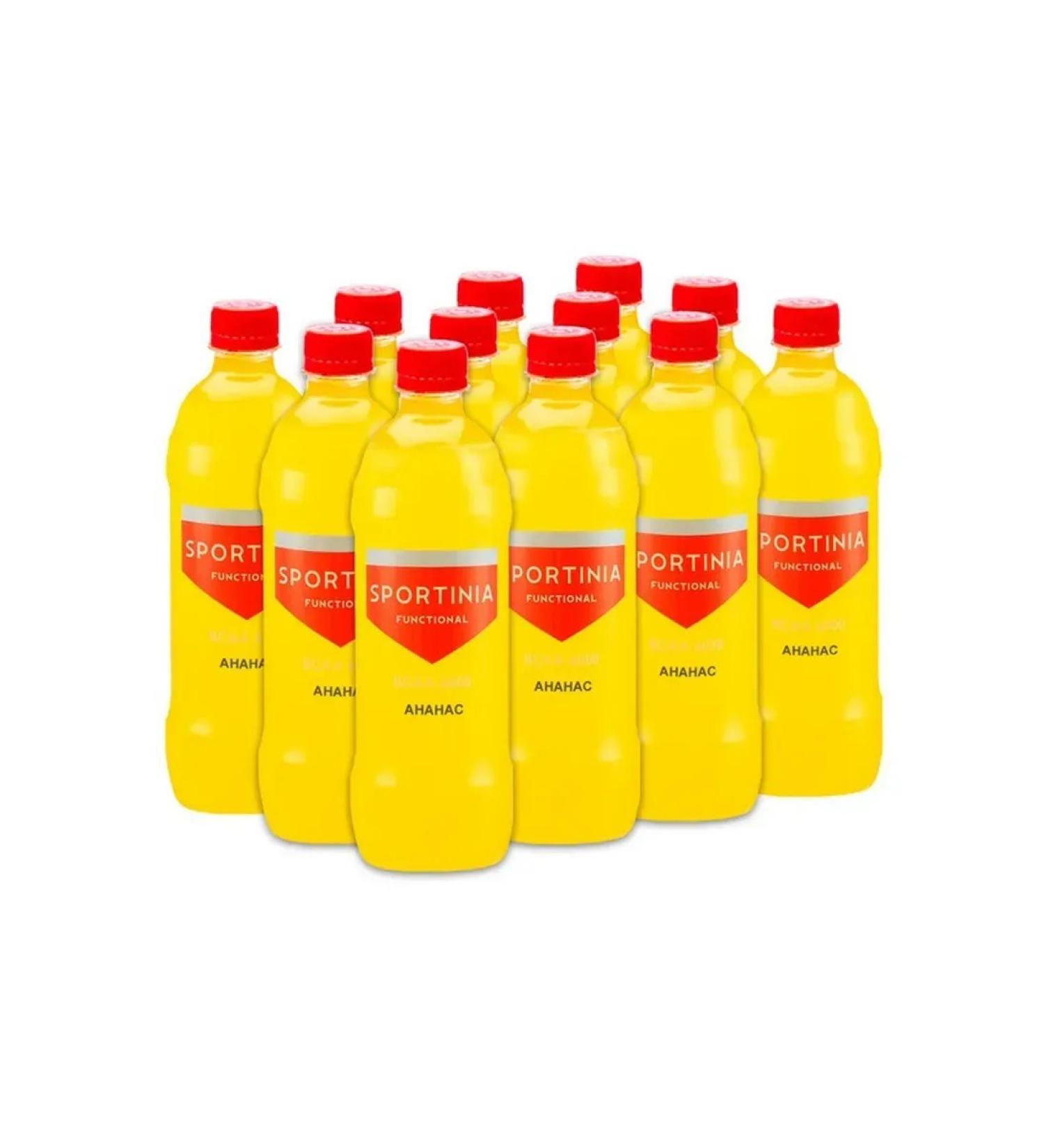 SPORTINIA BCAA 6000 (aminokisl) pineapple 0.5l. 12pcs