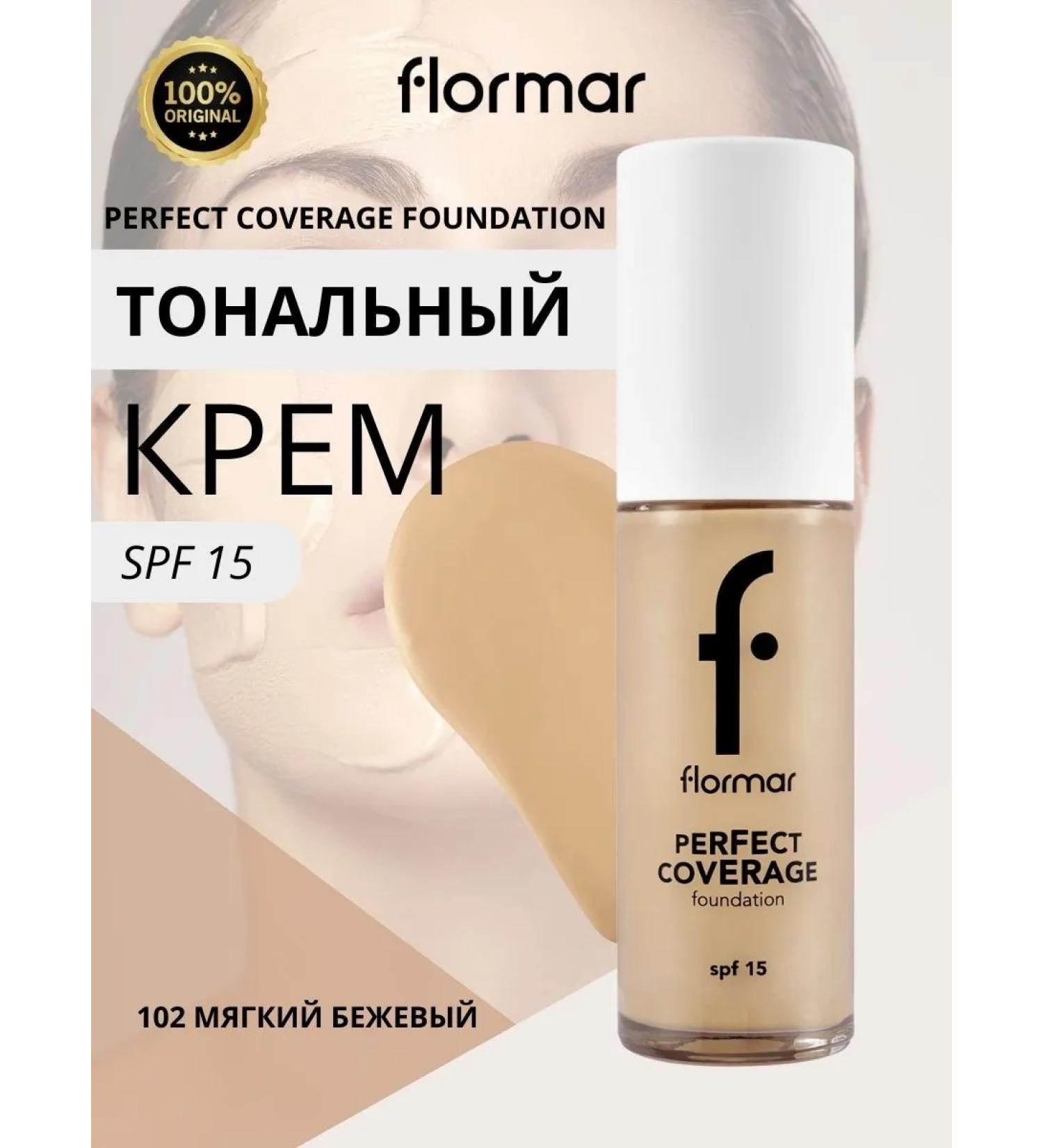 Flormar Cream Covert Coverage Tone 102 - Buy Online on GoSupps.com
