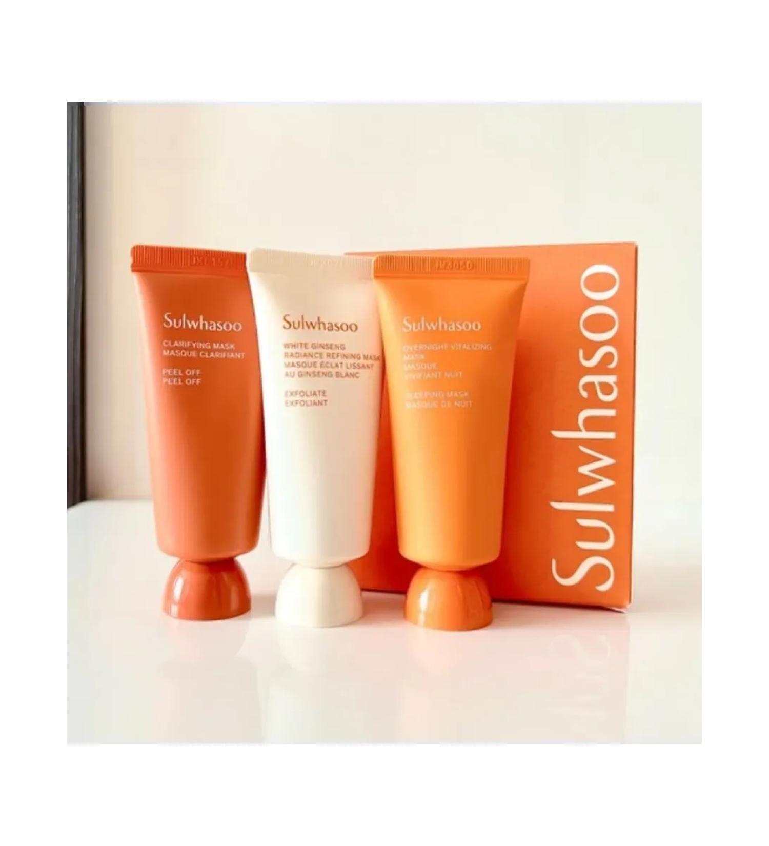 Sulwhasoo Set of miniature masks Mask Mini Kit (3items) - Buy Online on GoSupps.com