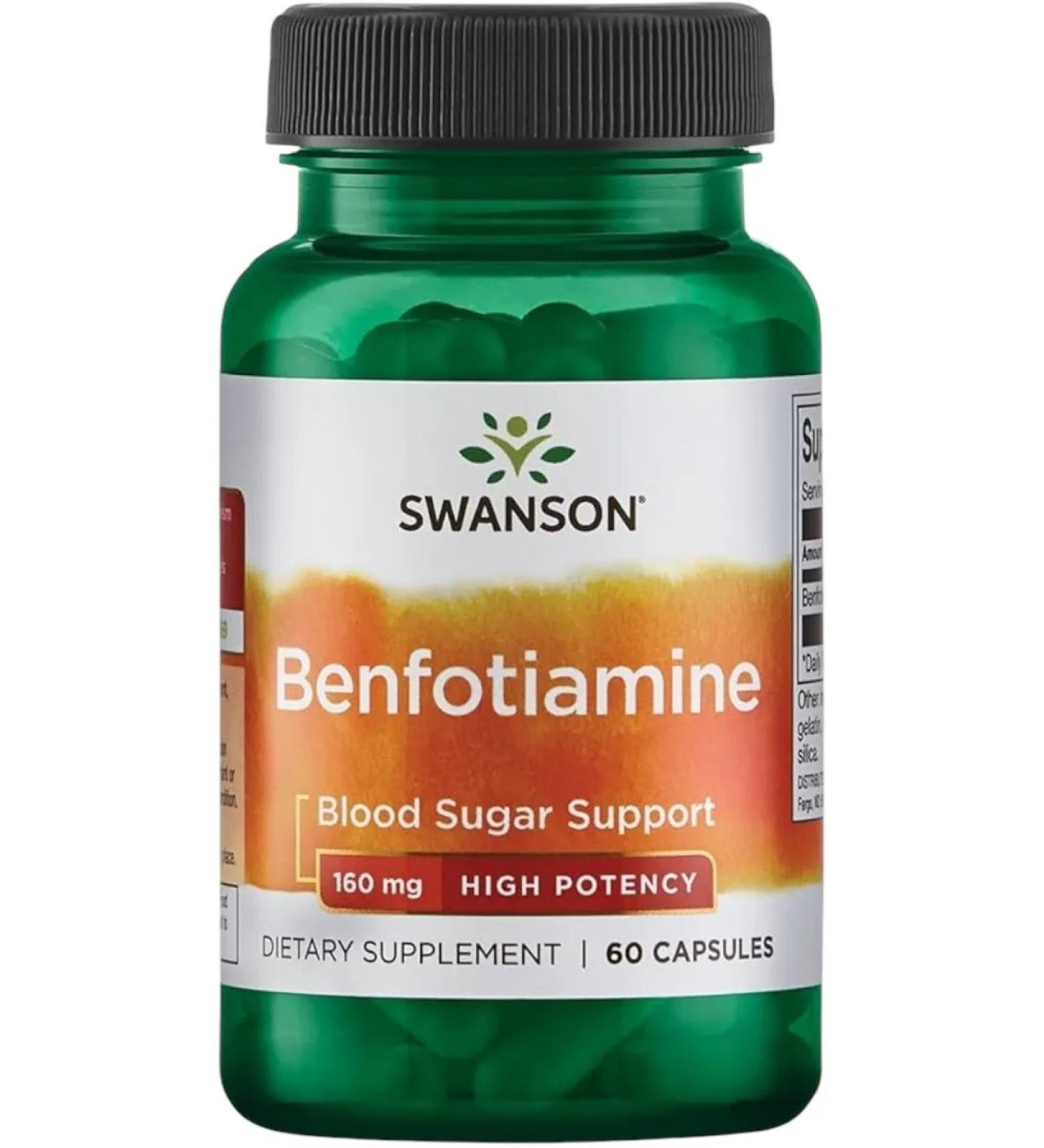 iherb Benfotiamine 160 mg swanson vitamins - Buy Online on GoSupps.com