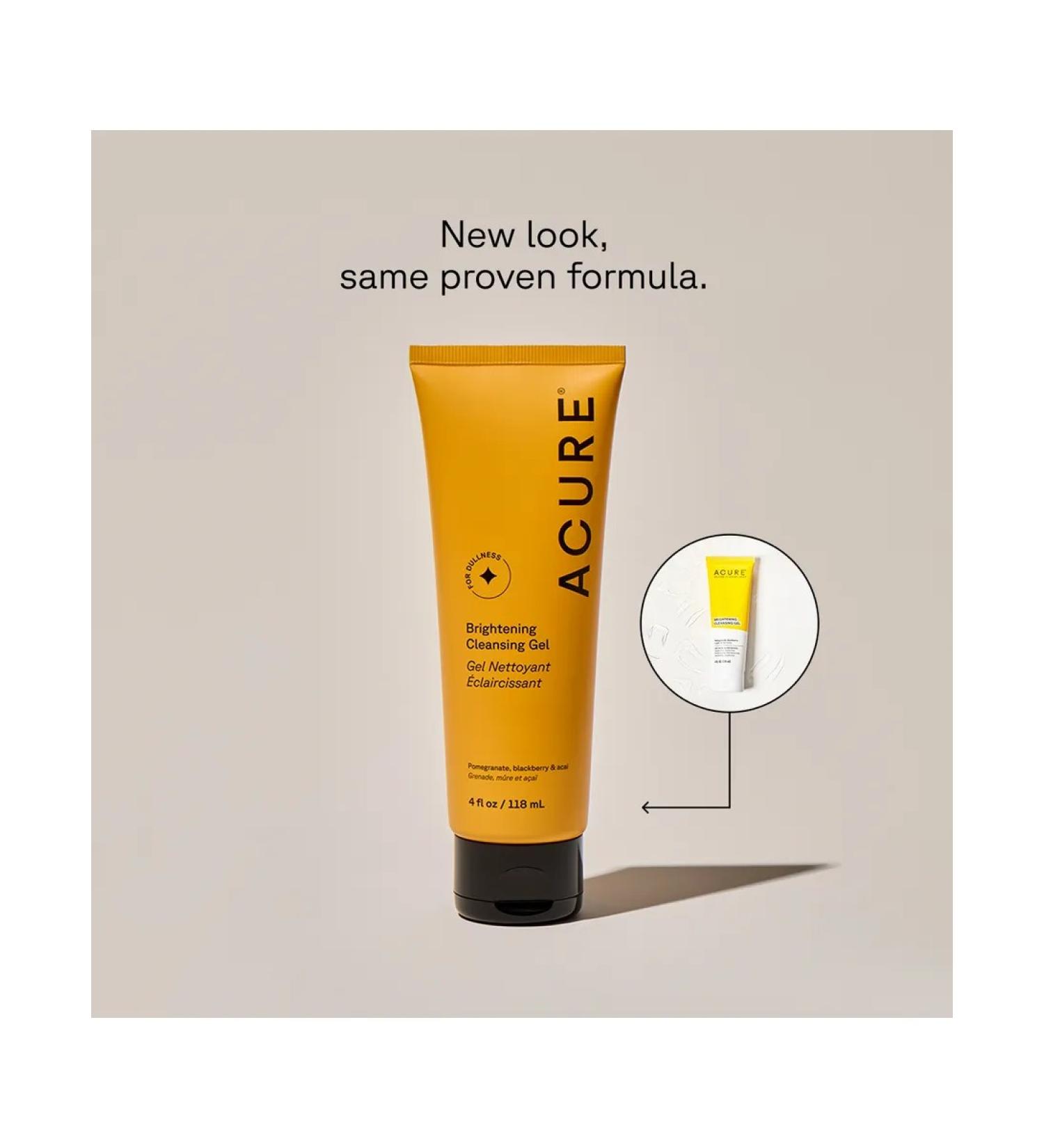 Acure Washing gel "grenades blackberry and asai" - Buy Online on GoSupps.com