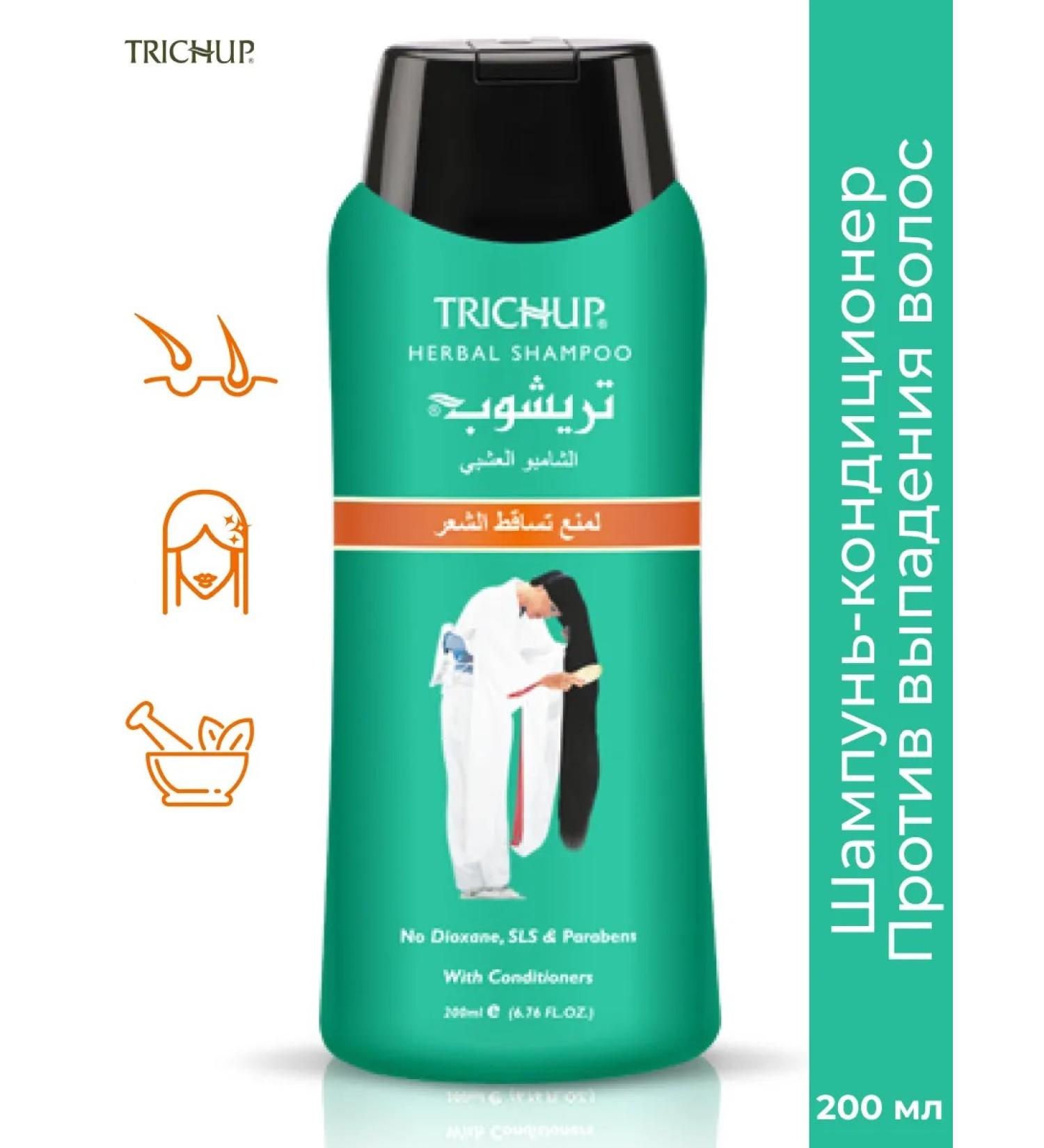 TRICHUP Contribution shampoo for hair against falling out 200 ml - Buy Online on GoSupps.com