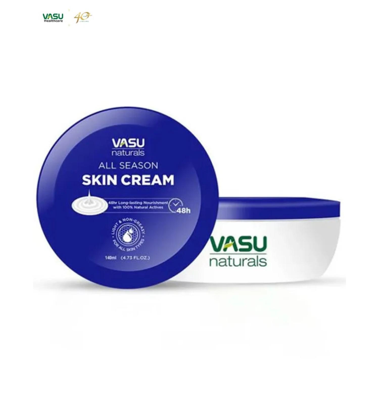 Vasu The skin cream is all -season (All Seasons Skin Cream) 140 ml - Buy Online on GoSupps.com