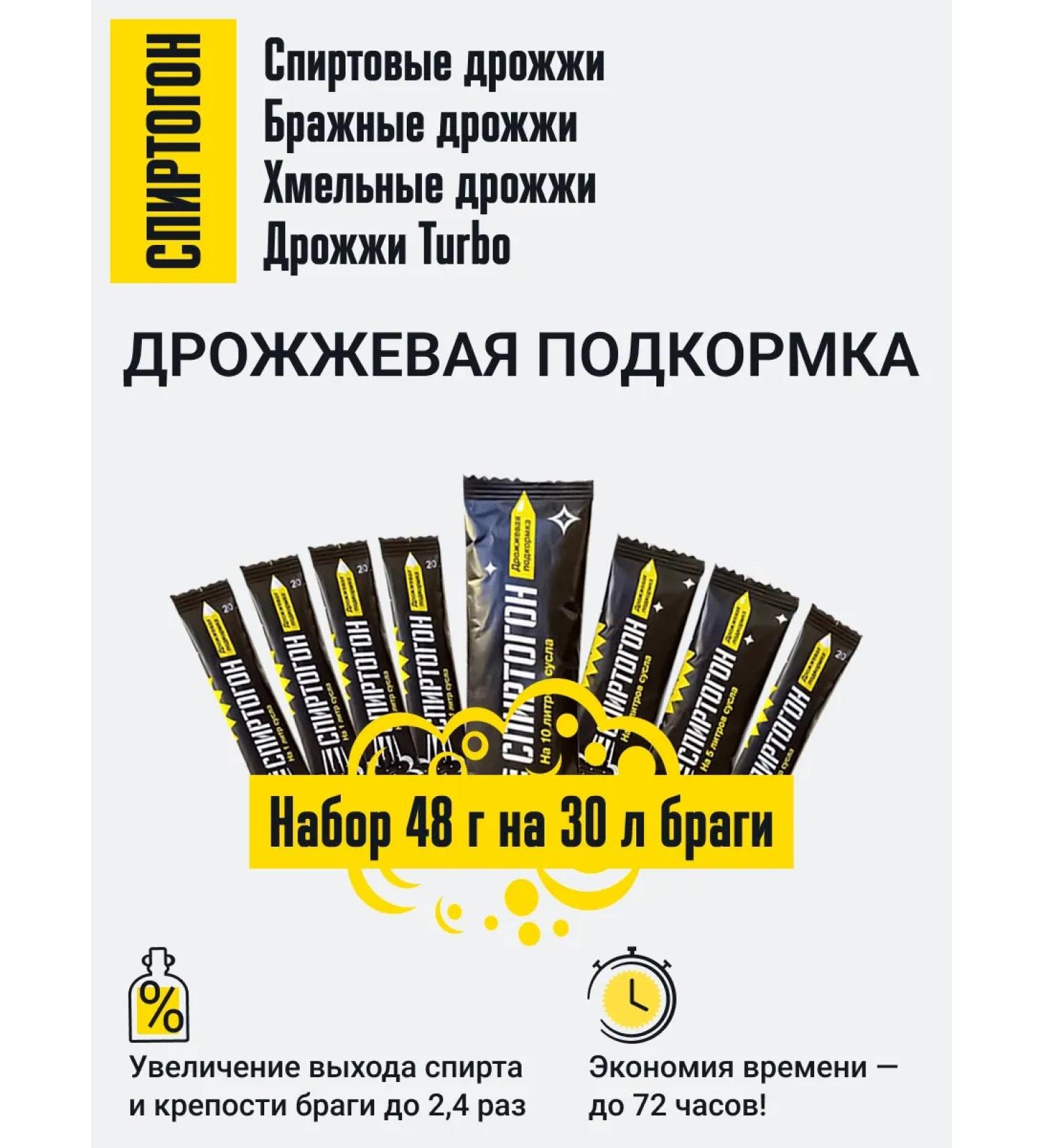 Alcoholon - top dressing for yeast for 30 liters of mash - Buy Online on GoSupps.com