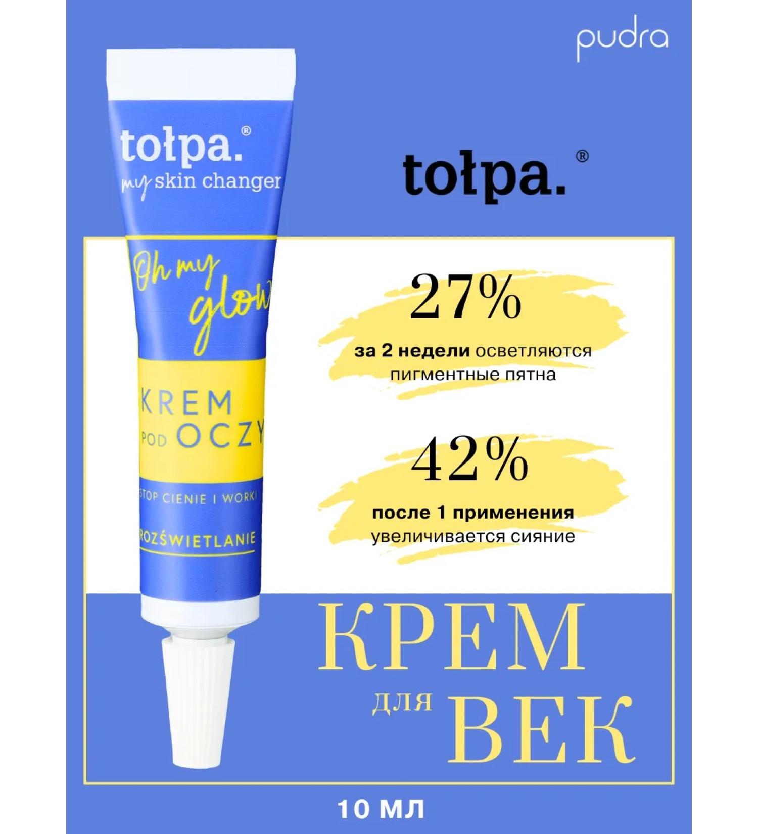 CROWD My Skin Changer Oh My Glow Eye Cream 10 ml - Buy Online on GoSupps.com