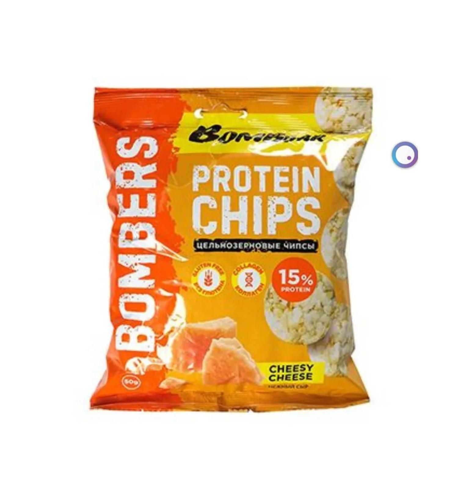 BombBar Protein chips cheese 50 g