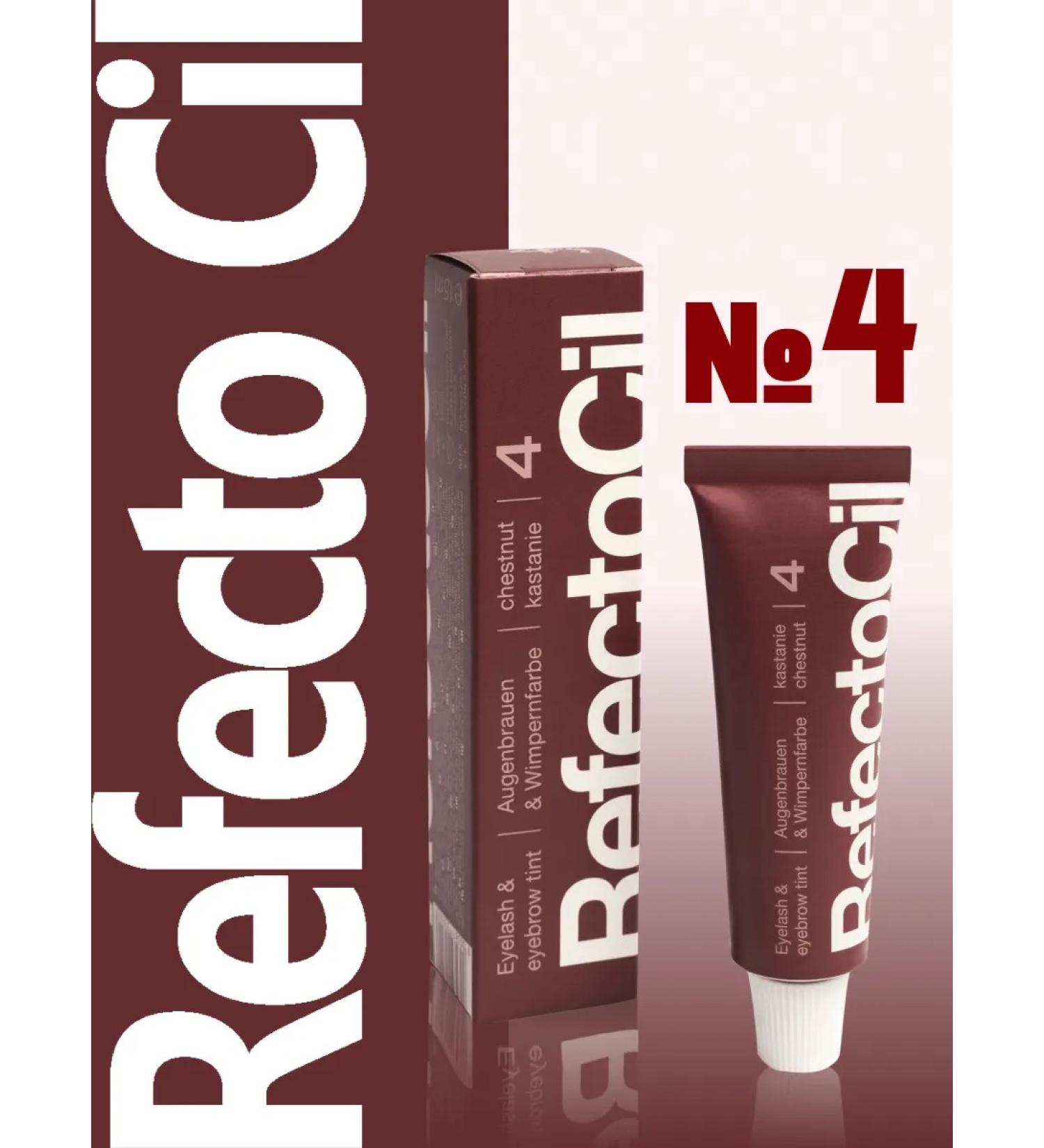 RefectoCil Brovy and eyelashes No. 4 Cashtan - Buy Online on GoSupps.com